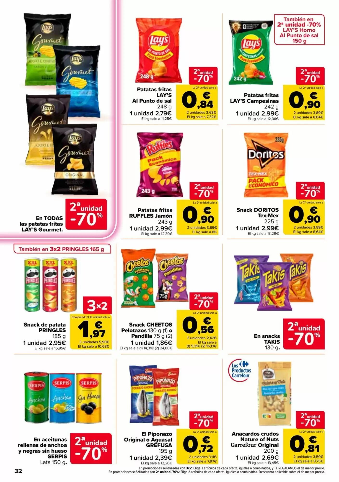 Folleto promocional de Carrefour válido desde el 28/07/2026 - Página 32.