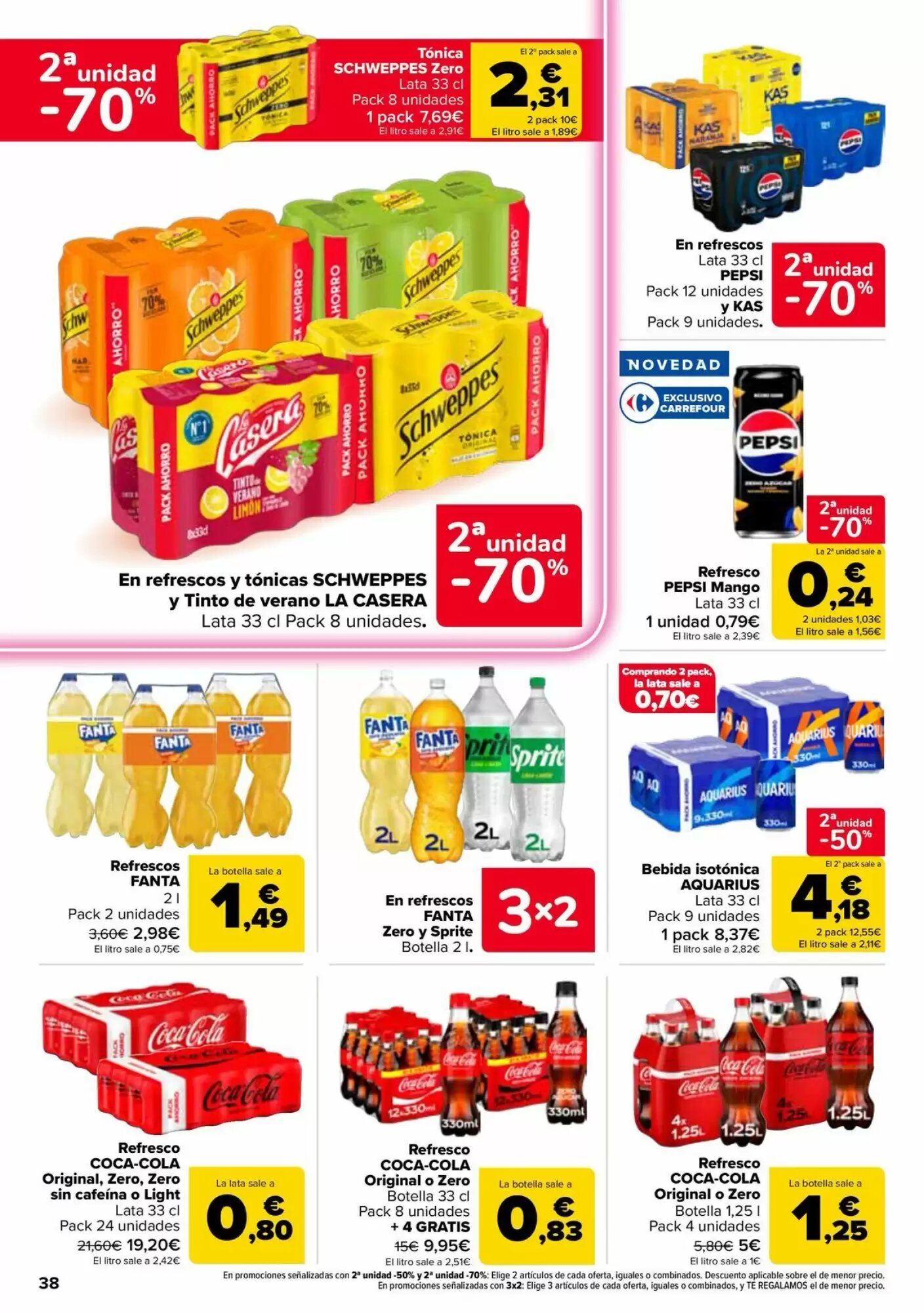 Folleto promocional de Carrefour válido desde el 28/07/2026 - Página 38.