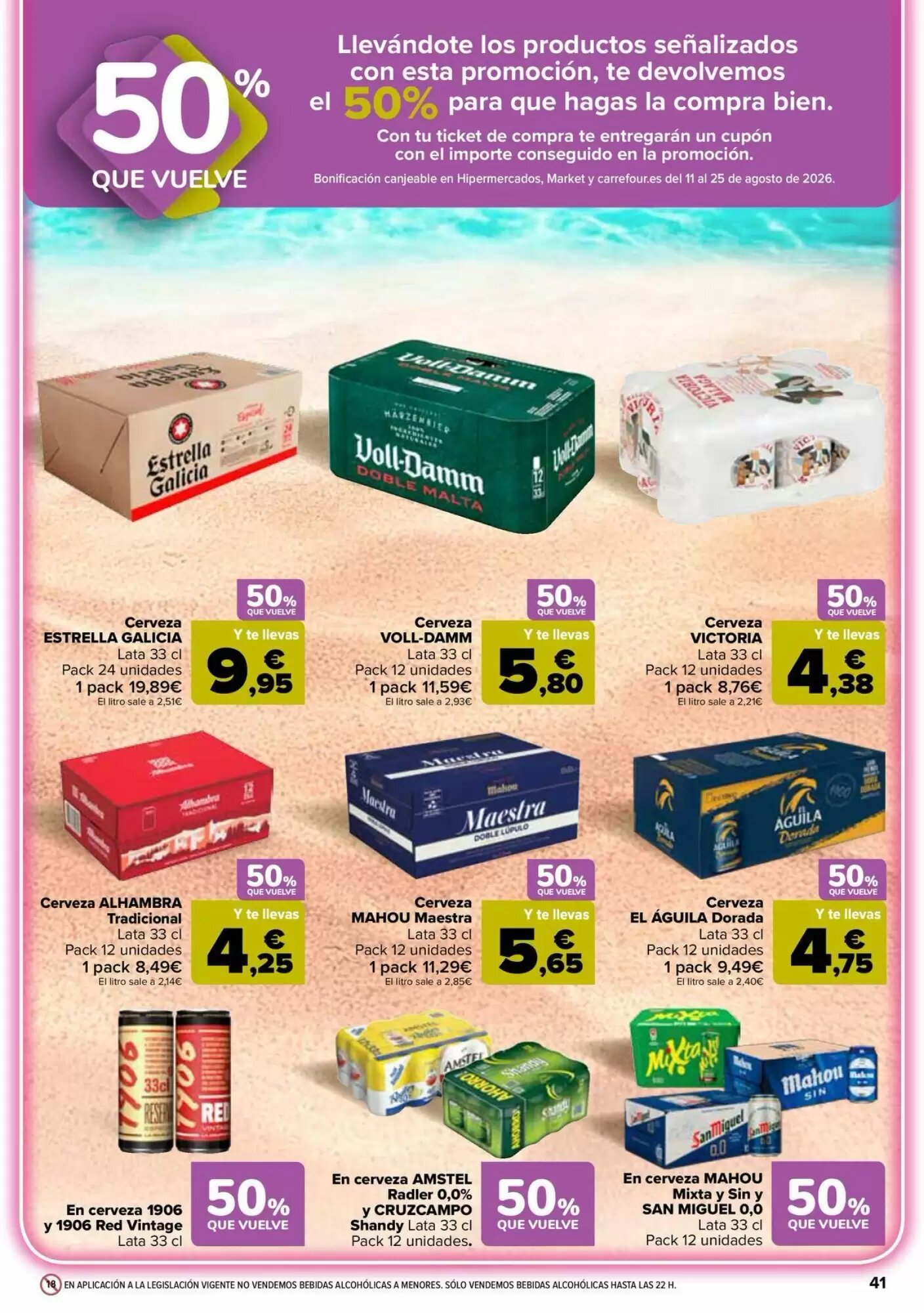 Folleto promocional de Carrefour válido desde el 28/07/2026 - Página 41.