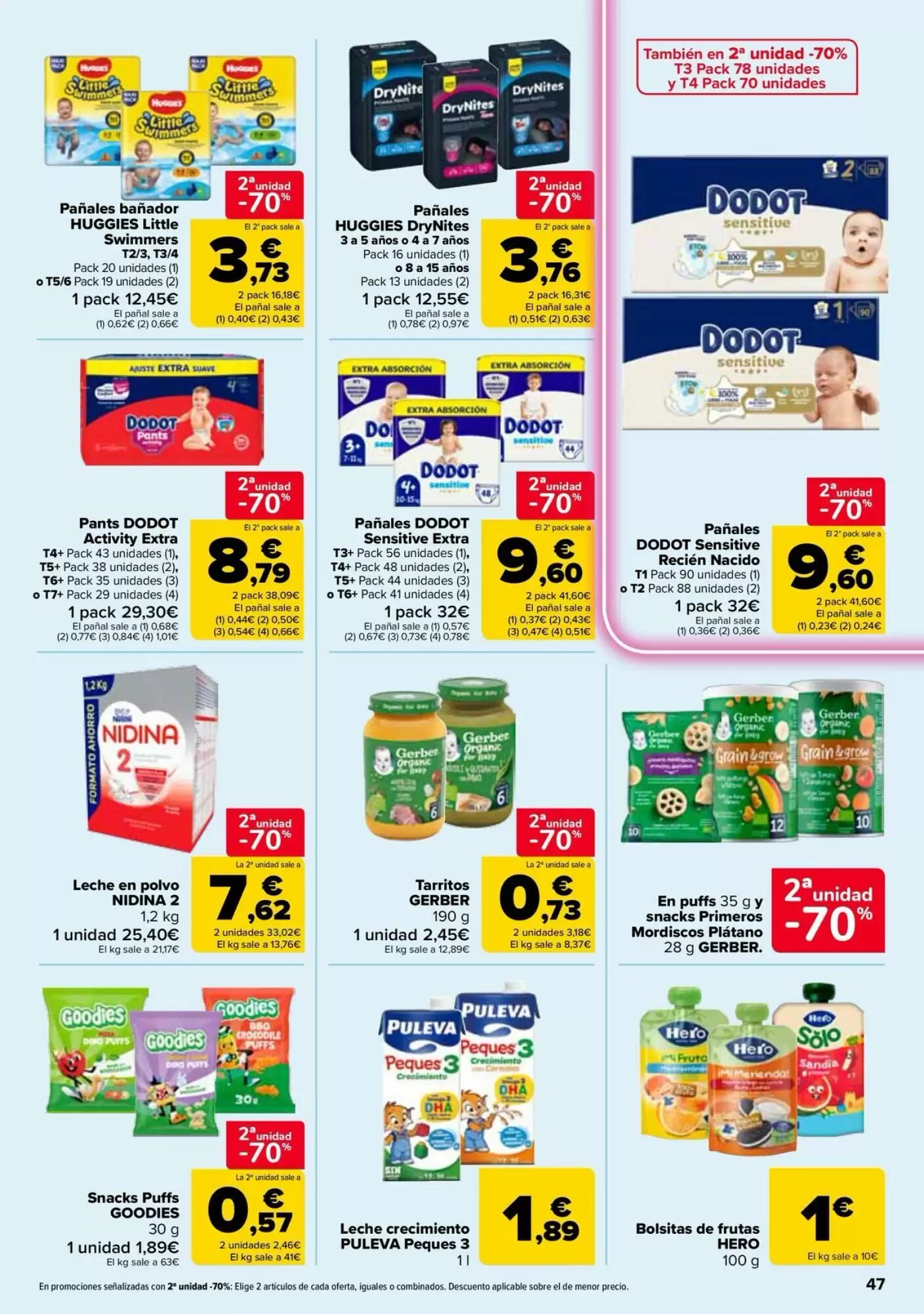 Folleto promocional de Carrefour válido desde el 28/07/2026 - Página 47.
