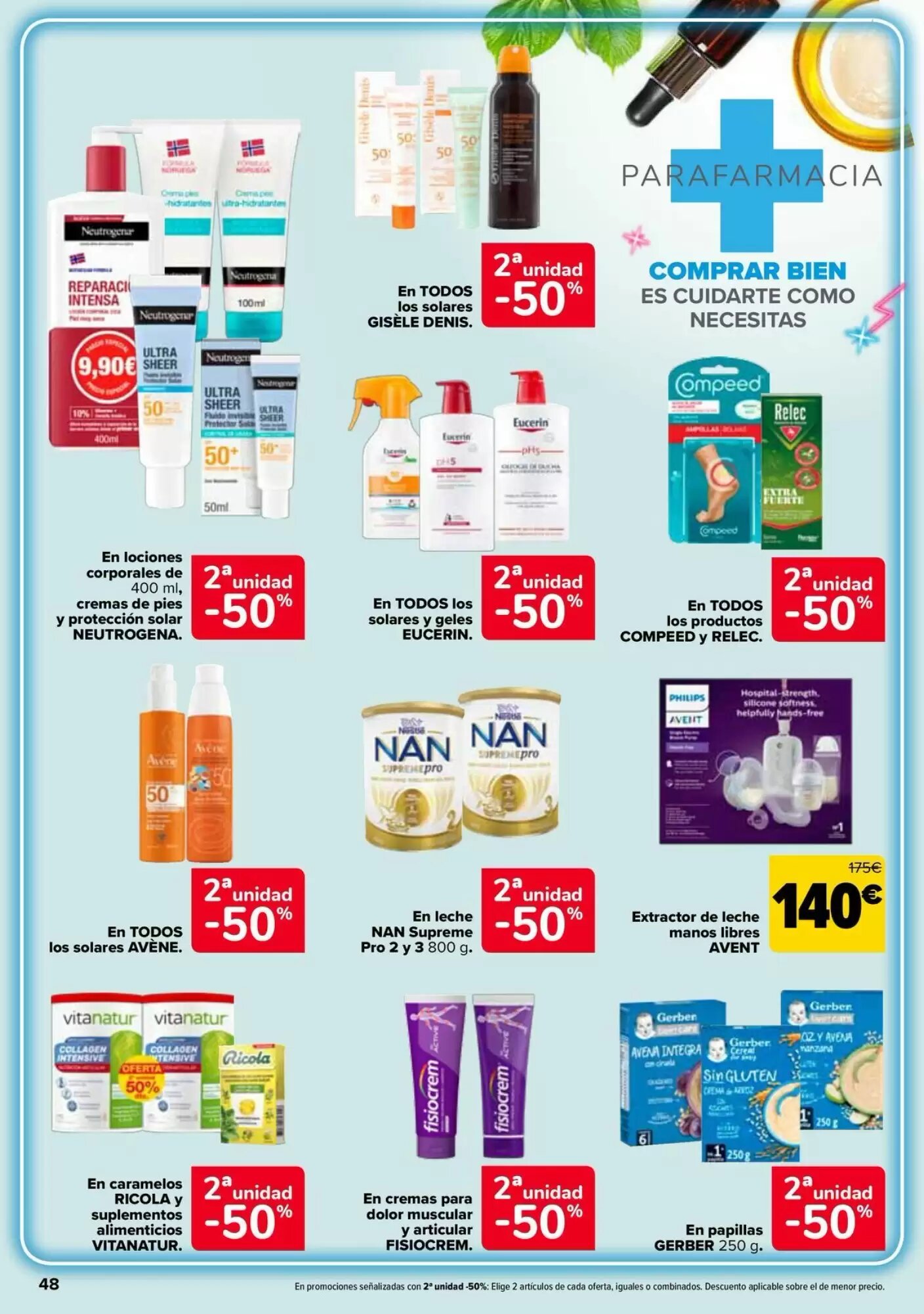 Folleto promocional de Carrefour válido desde el 28/07/2026 - Página 48.