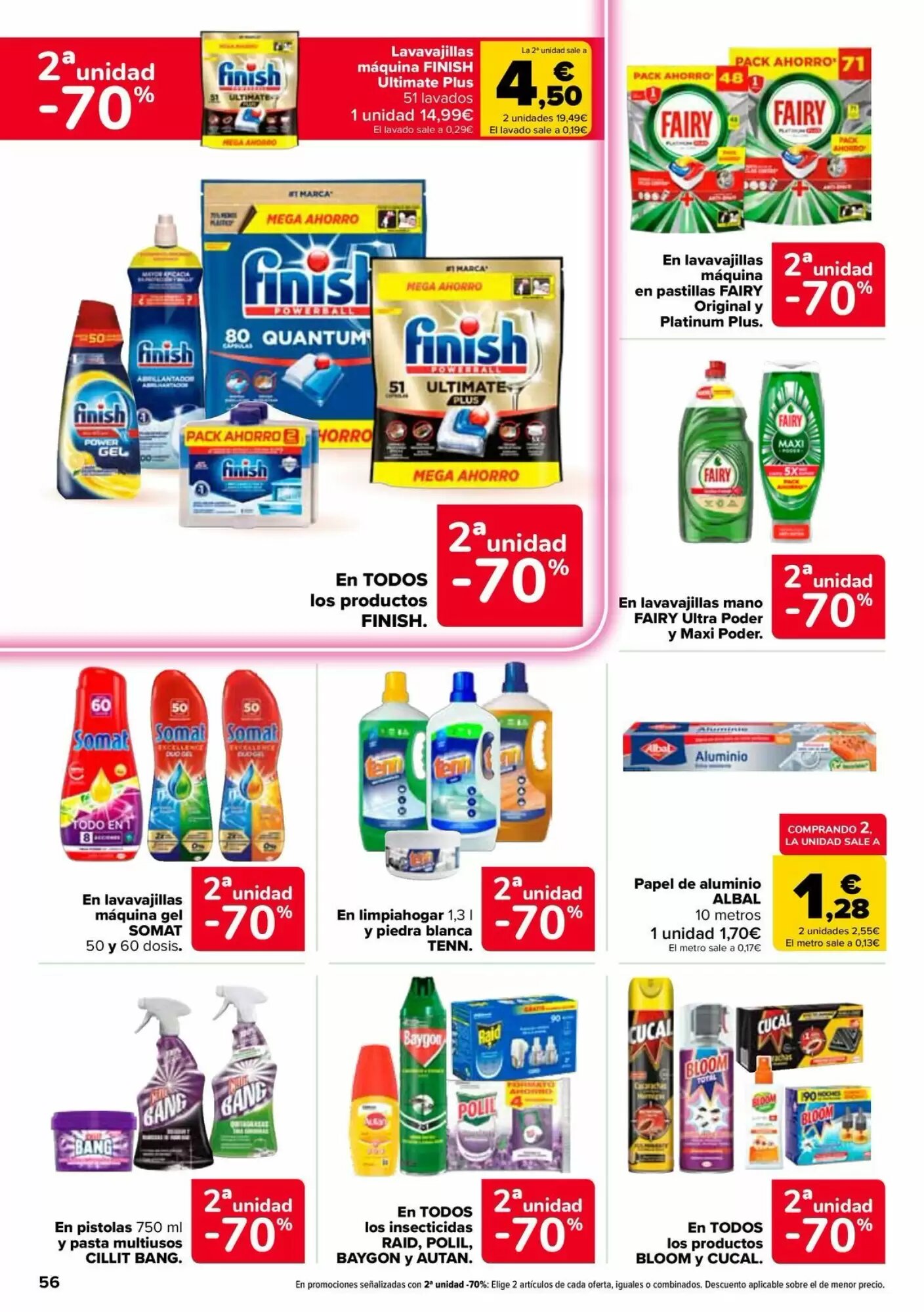 Folleto promocional de Carrefour válido desde el 28/07/2026 - Página 56.