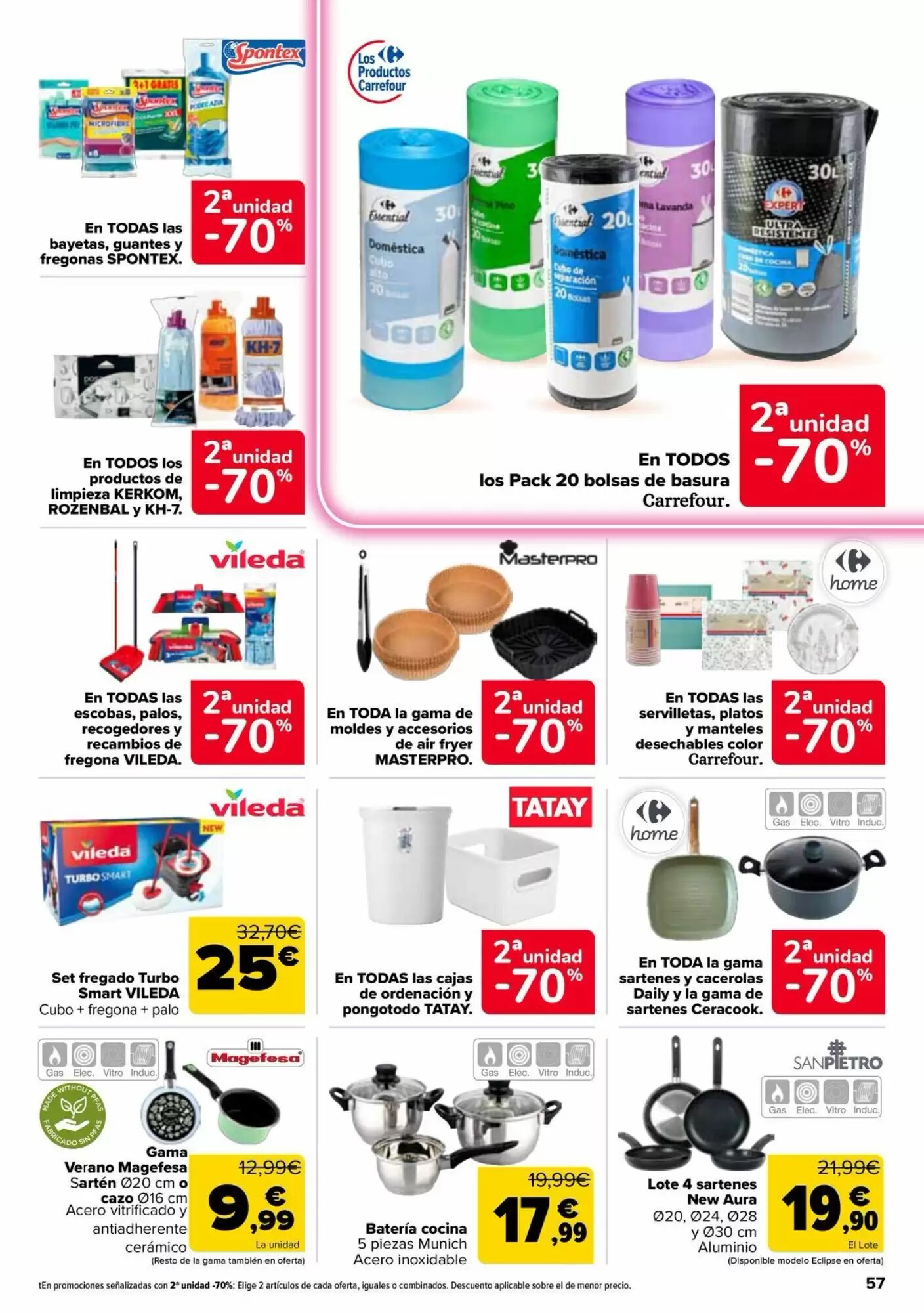 Folleto promocional de Carrefour válido desde el 28/07/2026 - Página 57.