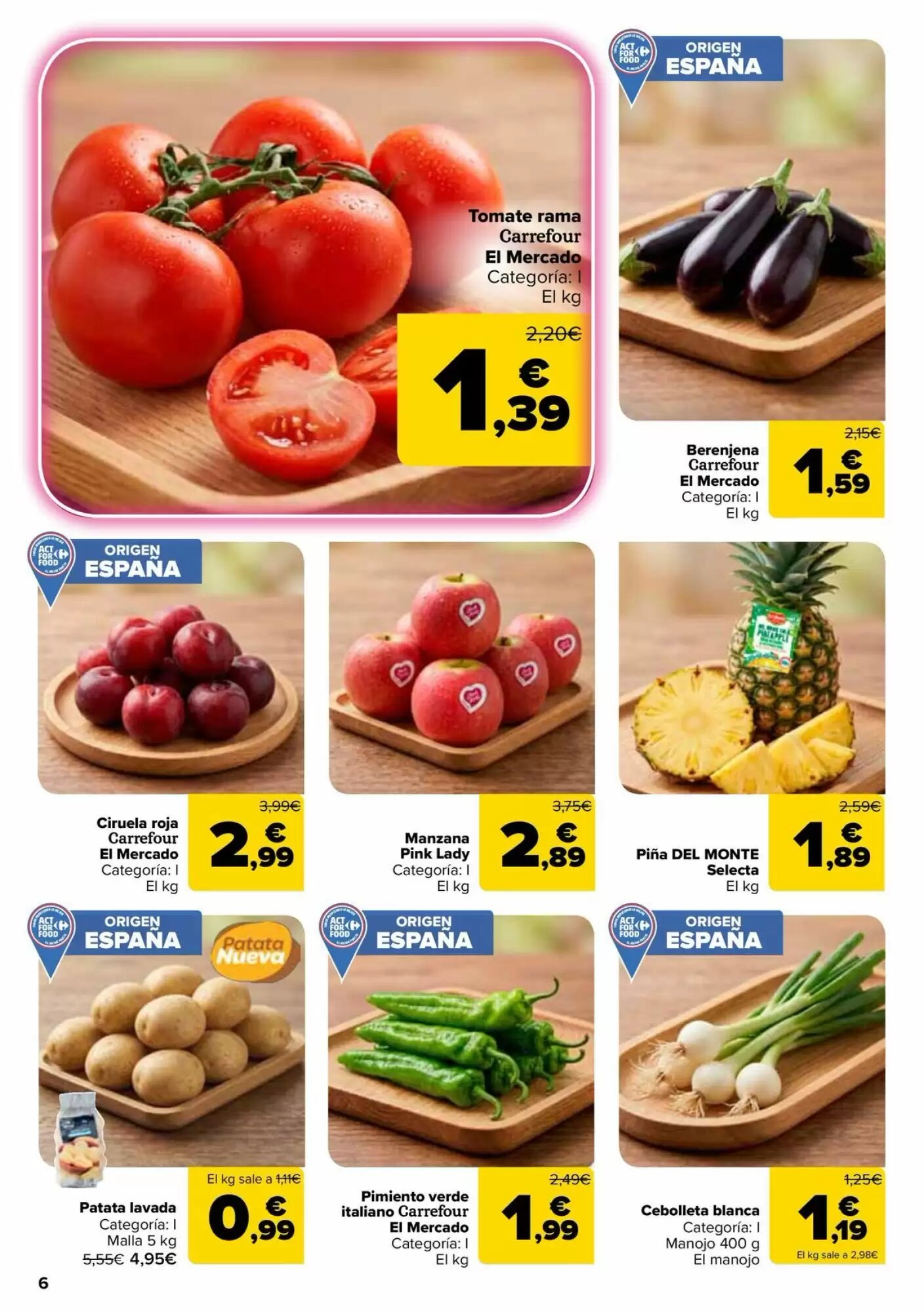 Folleto promocional de Carrefour válido desde el 28/07/2026 - Página 6.