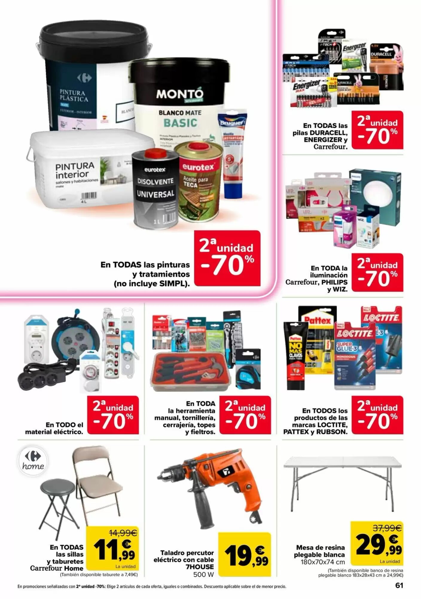 Folleto promocional de Carrefour válido desde el 28/07/2026 - Página 61.