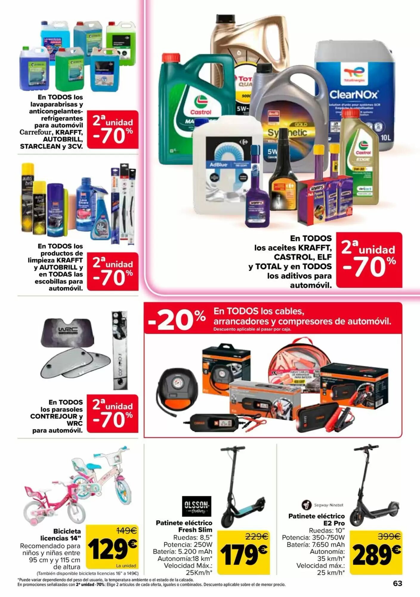Folleto promocional de Carrefour válido desde el 28/07/2026 - Página 63.