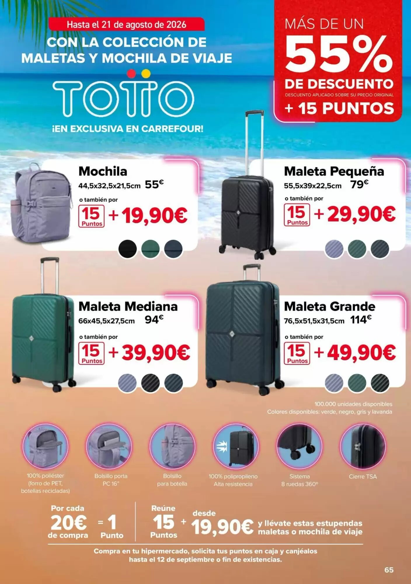 Folleto promocional de Carrefour válido desde el 28/07/2026 - Página 65.