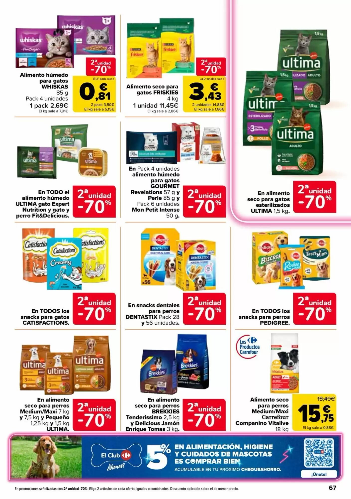 Folleto promocional de Carrefour válido desde el 28/07/2026 - Página 67.
