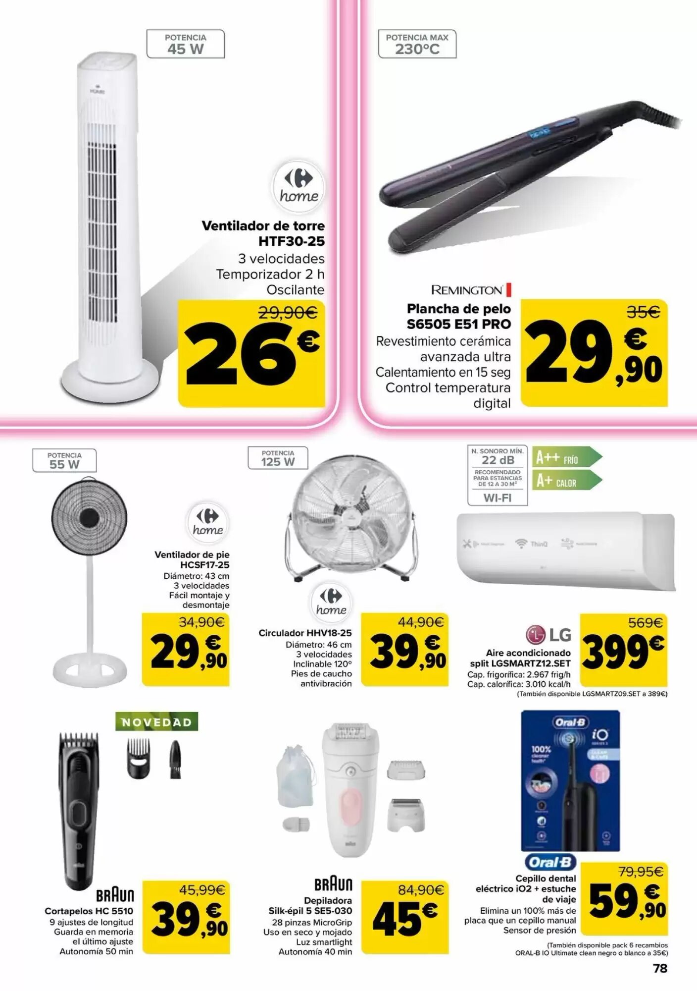 Folleto promocional de Carrefour válido desde el 28/07/2026 - Página 78.