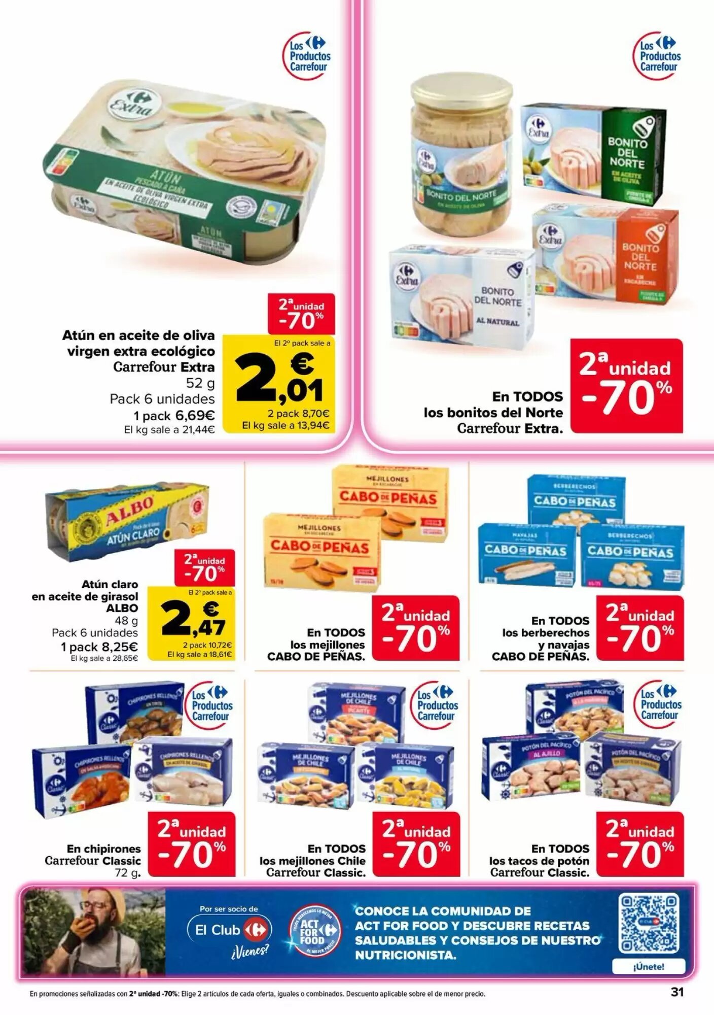 Folleto promocional de Carrefour válido desde el 28/07/2026 - Página 31.