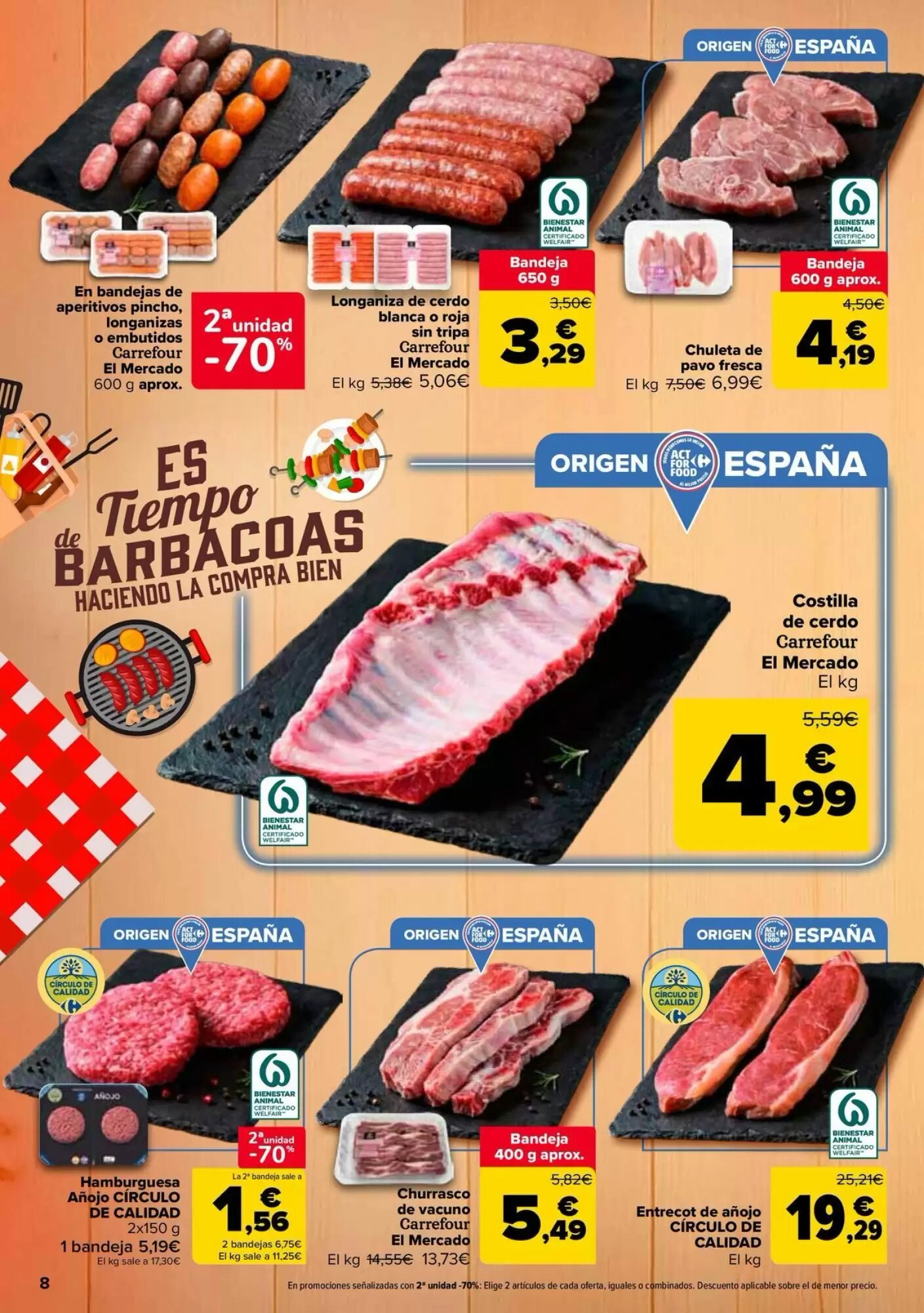 Folleto promocional de Carrefour válido desde el 28/07/2026 - Página 8.