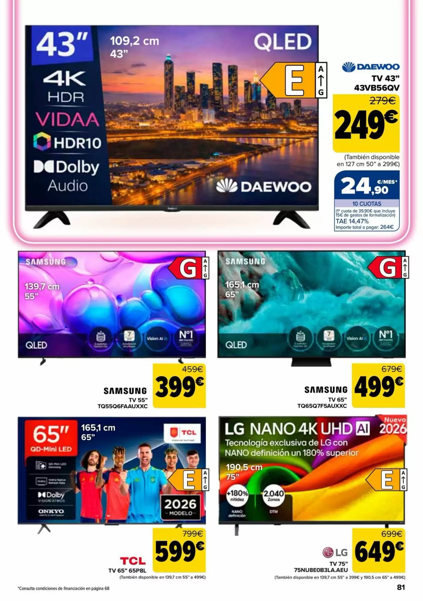 Folleto promocional de Carrefour válido desde el 28/07/2026 - Página 81.