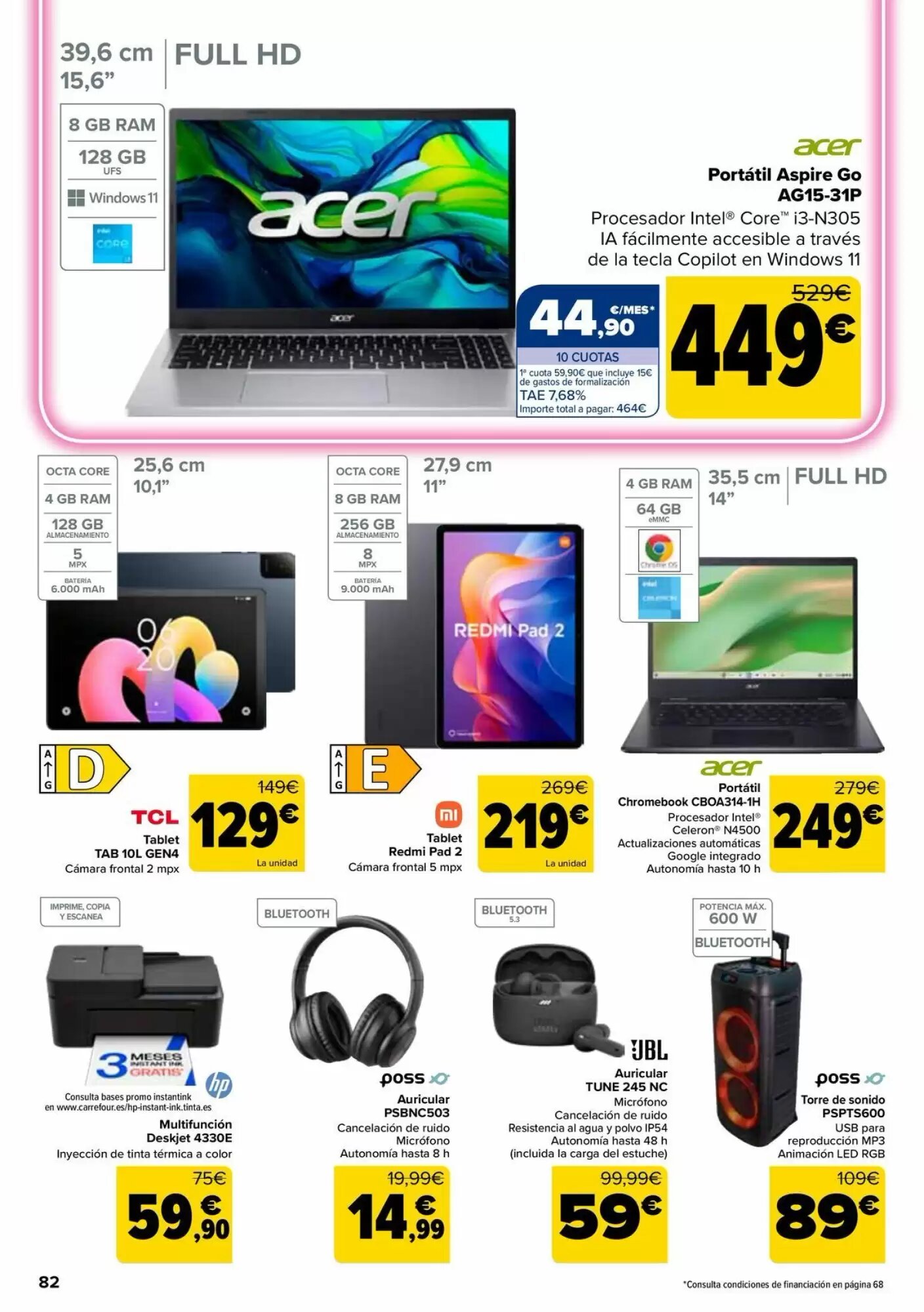 Folleto promocional de Carrefour válido desde el 28/07/2026 - Página 82.