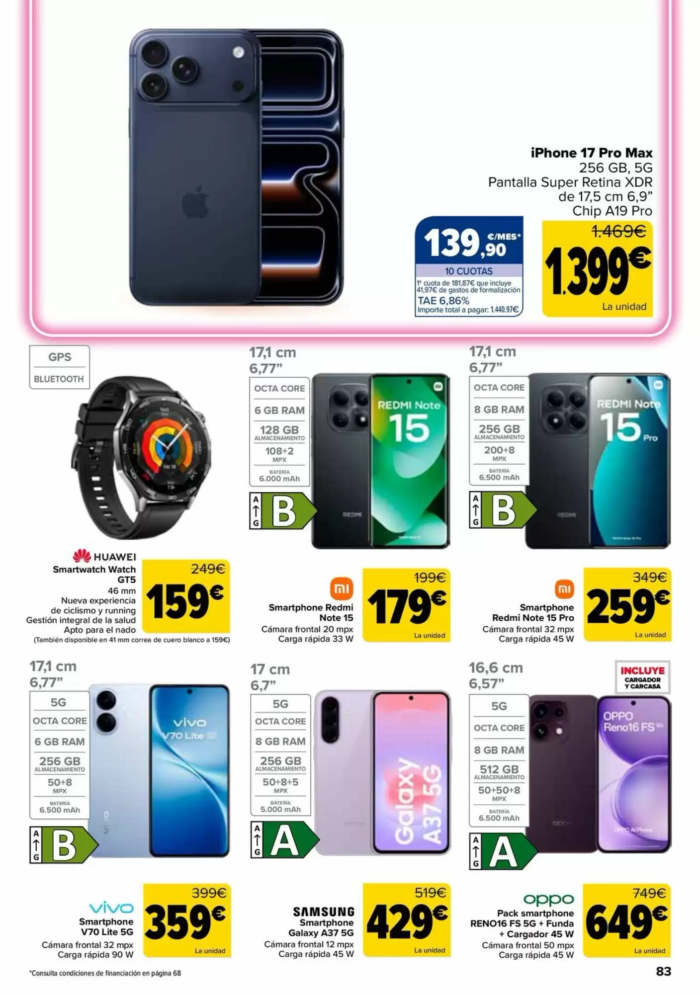 Folleto promocional de Carrefour válido desde el 28/07/2026 - Página 83.