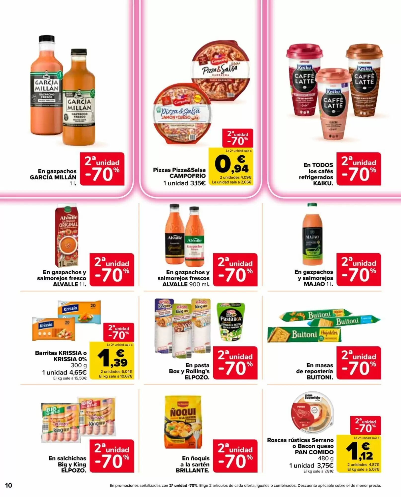 Folleto promocional de Carrefour Market válido desde el 28/07/2026 - Página 10.