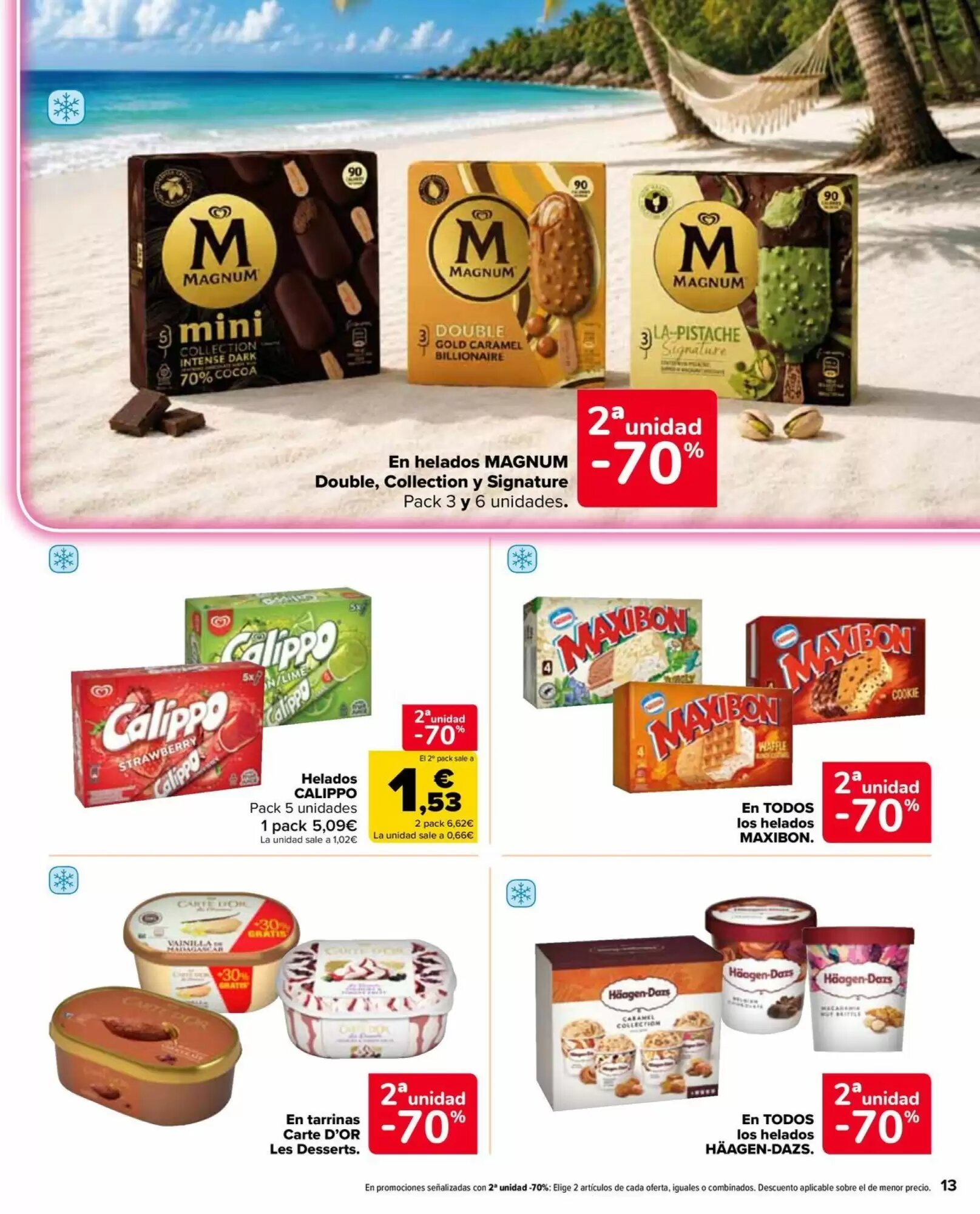 Folleto promocional de Carrefour Market válido desde el 28/07/2026 - Página 13.