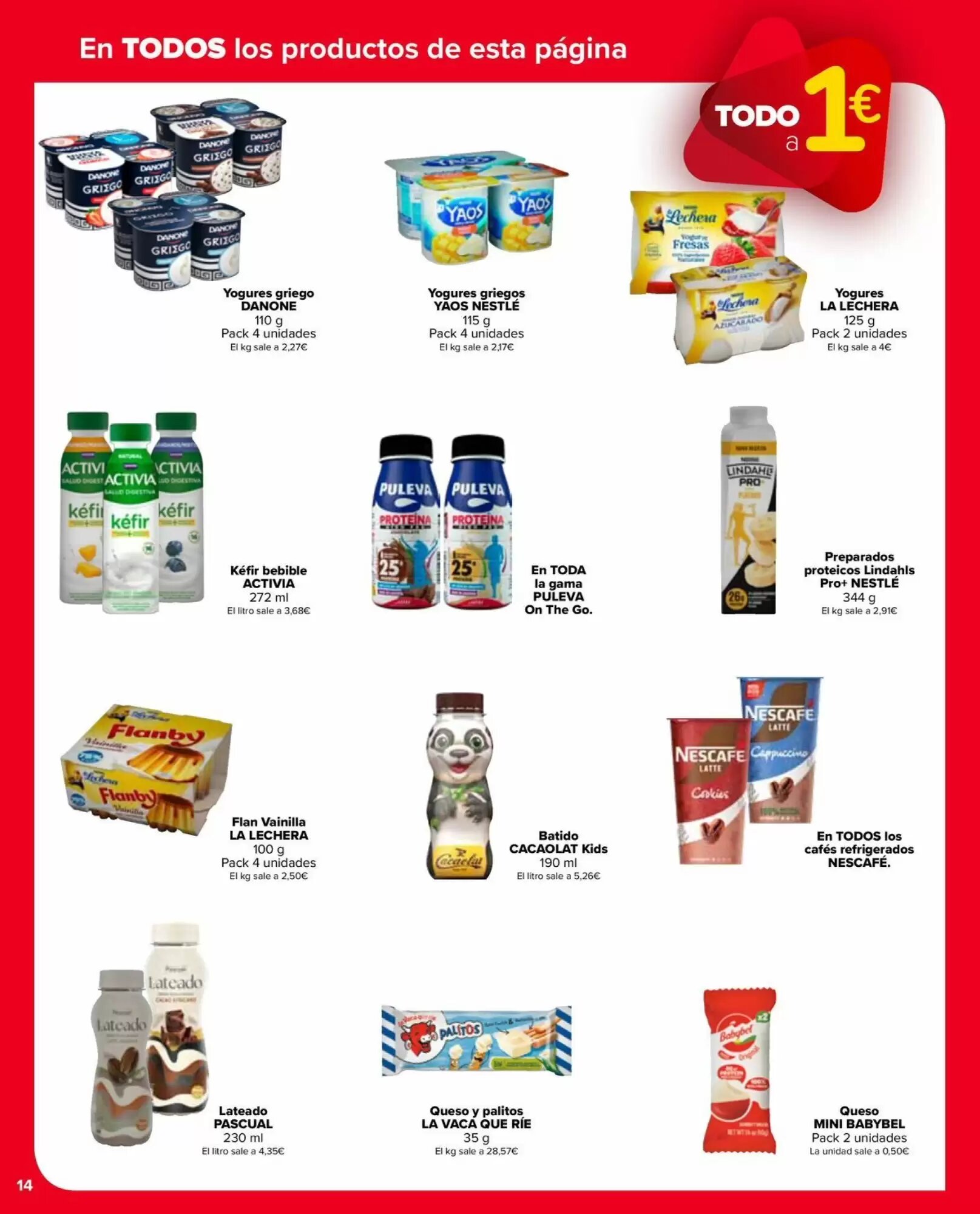 Folleto promocional de Carrefour Market válido desde el 28/07/2026 - Página 14.