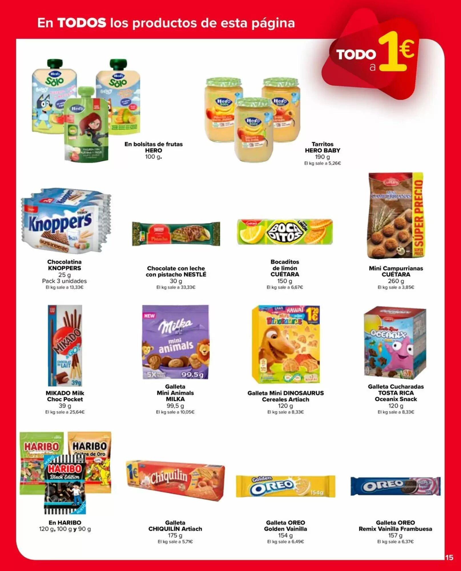 Folleto promocional de Carrefour Market válido desde el 28/07/2026 - Página 15.