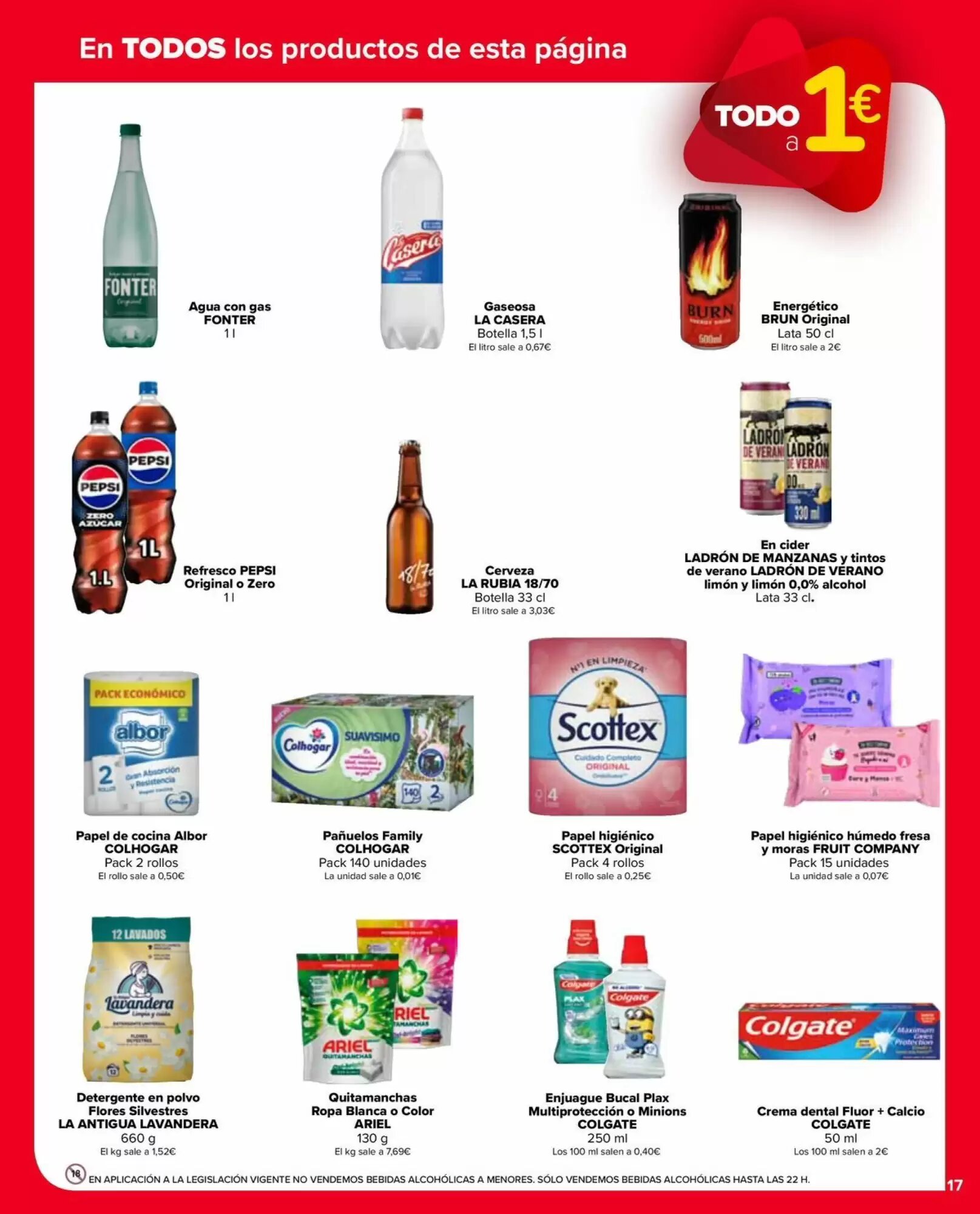Folleto promocional de Carrefour Market válido desde el 28/07/2026 - Página 17.