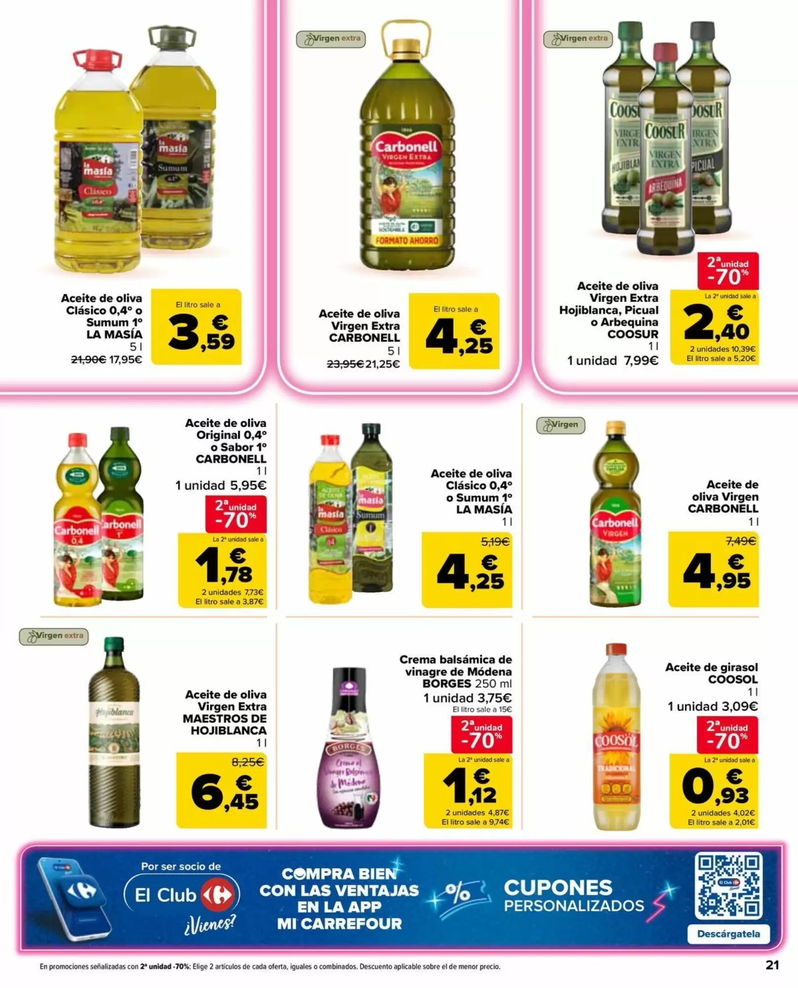 Folleto promocional de Carrefour Market válido desde el 28/07/2026 - Página 21.