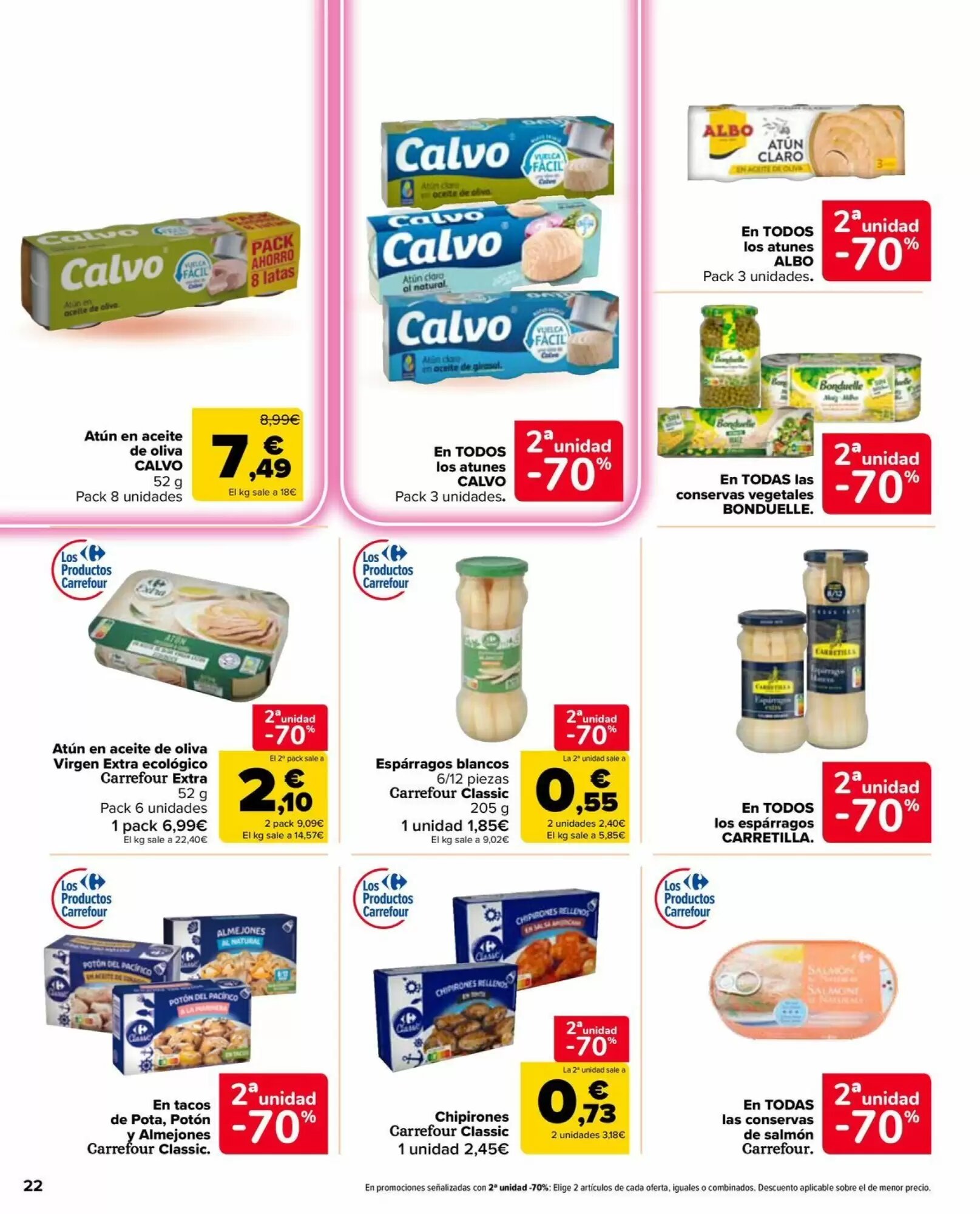 Folleto promocional de Carrefour Market válido desde el 28/07/2026 - Página 22.