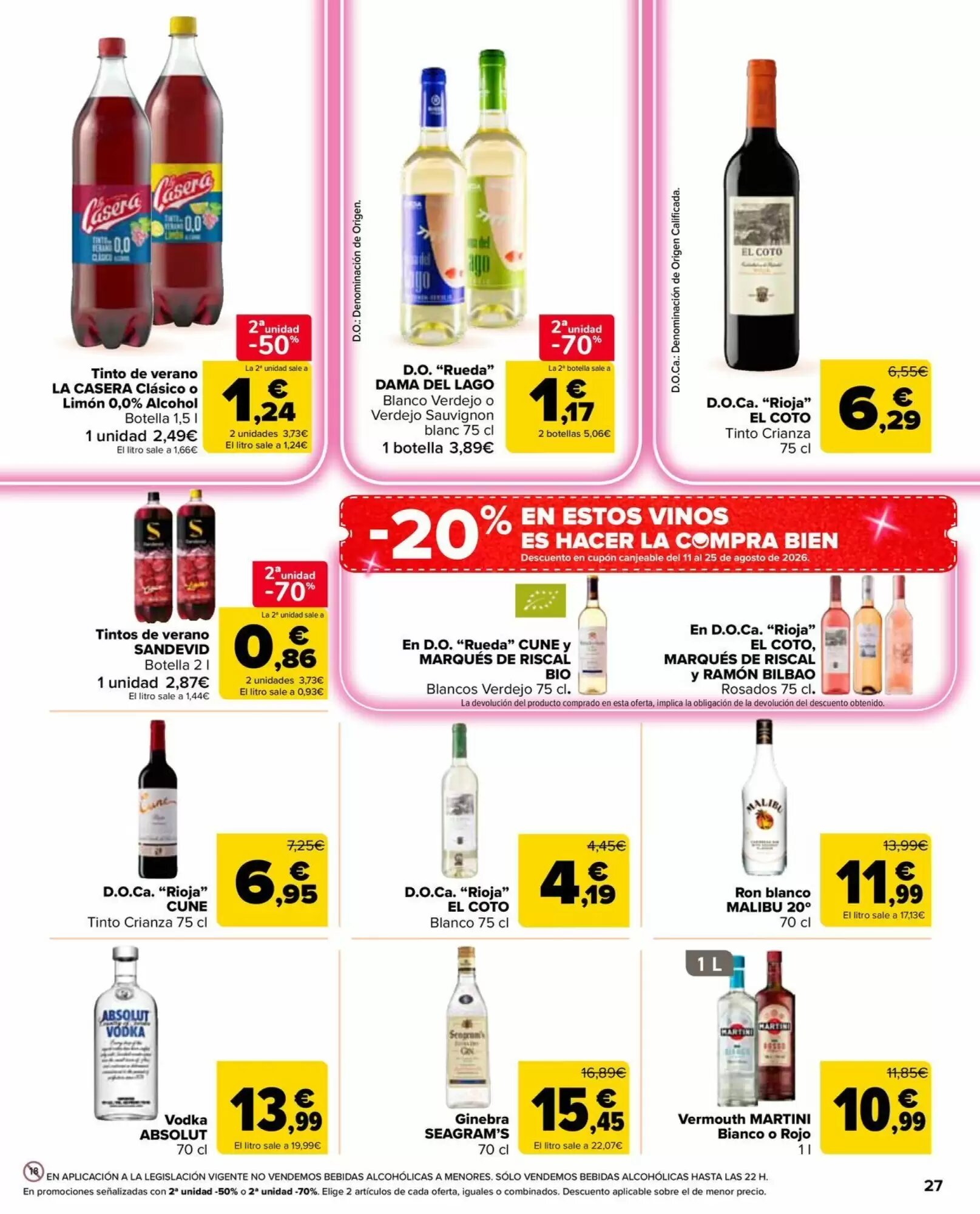 Folleto promocional de Carrefour Market válido desde el 28/07/2026 - Página 27.