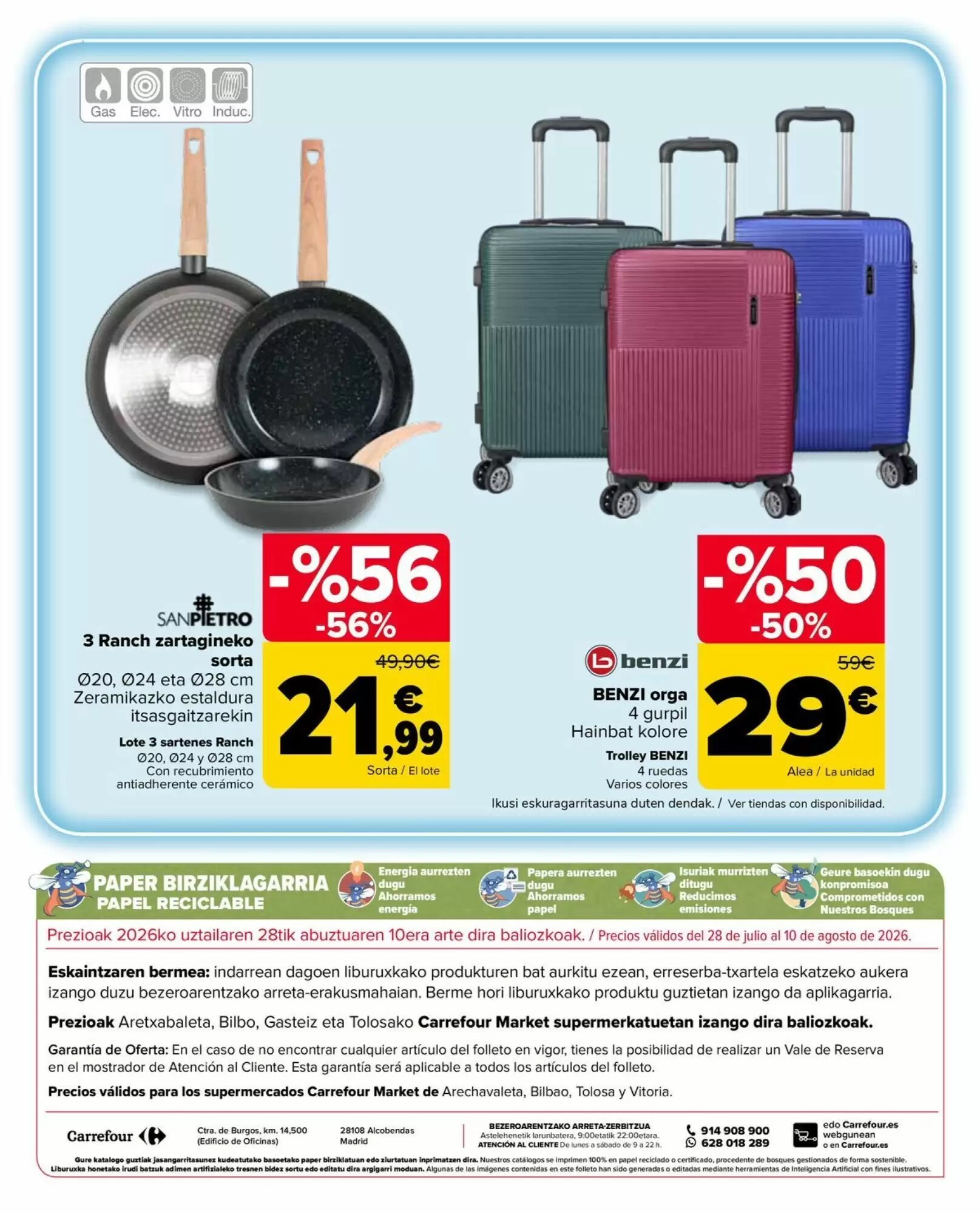 Folleto promocional de Carrefour Market válido desde el 28/07/2026 - Página 32.