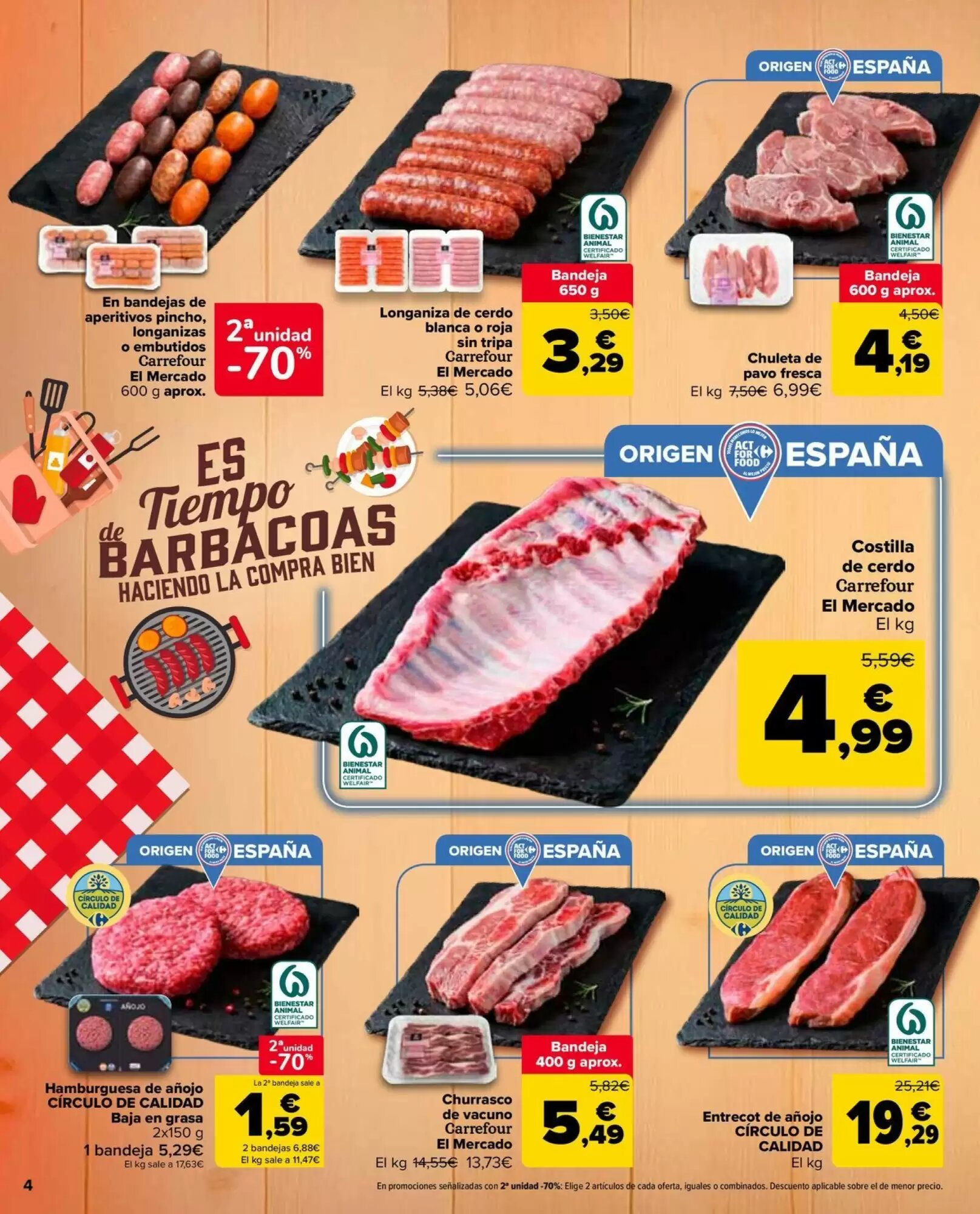 Folleto promocional de Carrefour Market válido desde el 28/07/2026 - Página 4.