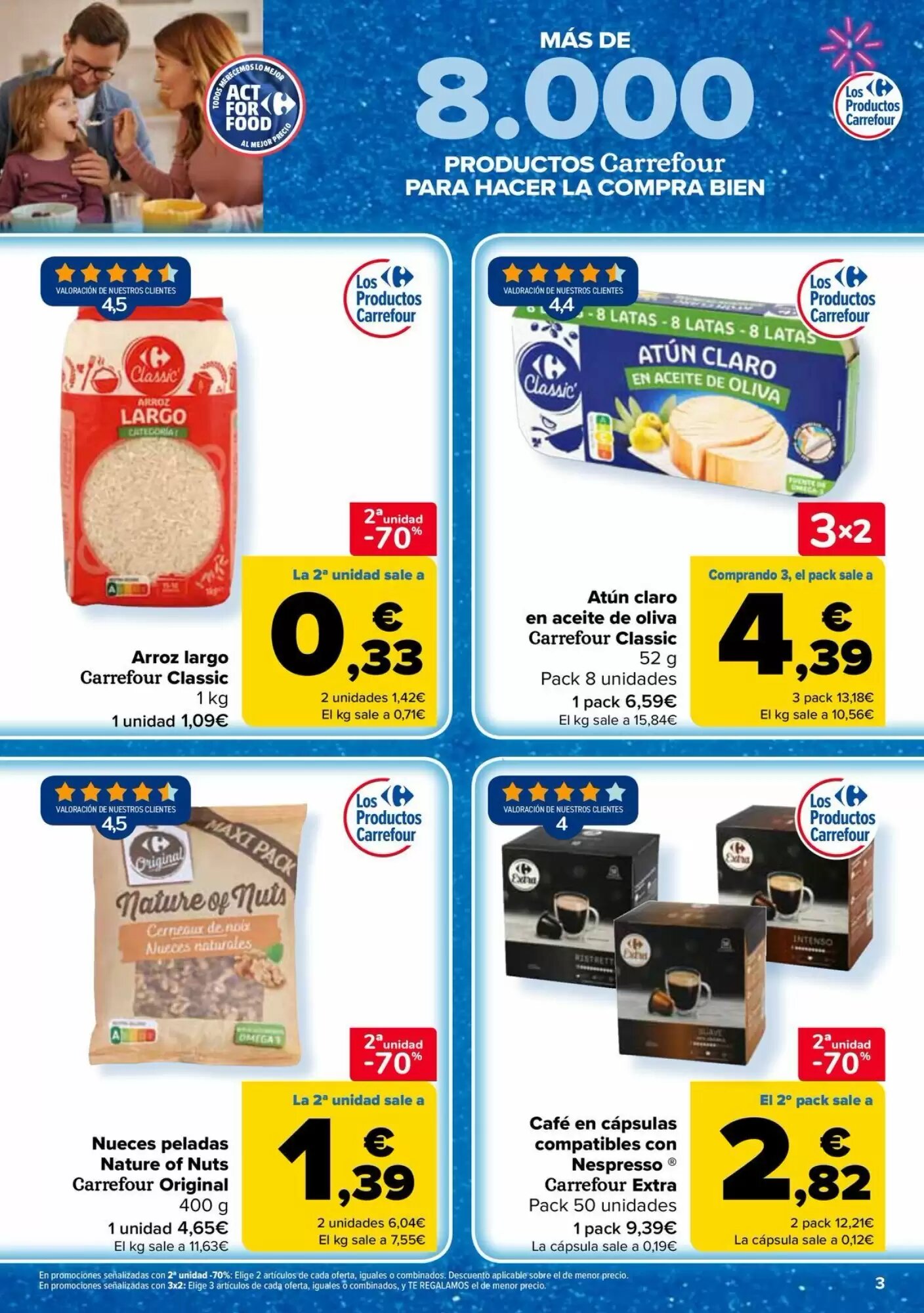 Folleto promocional de Carrefour válido desde el 28/07/2026 - Página 3.
