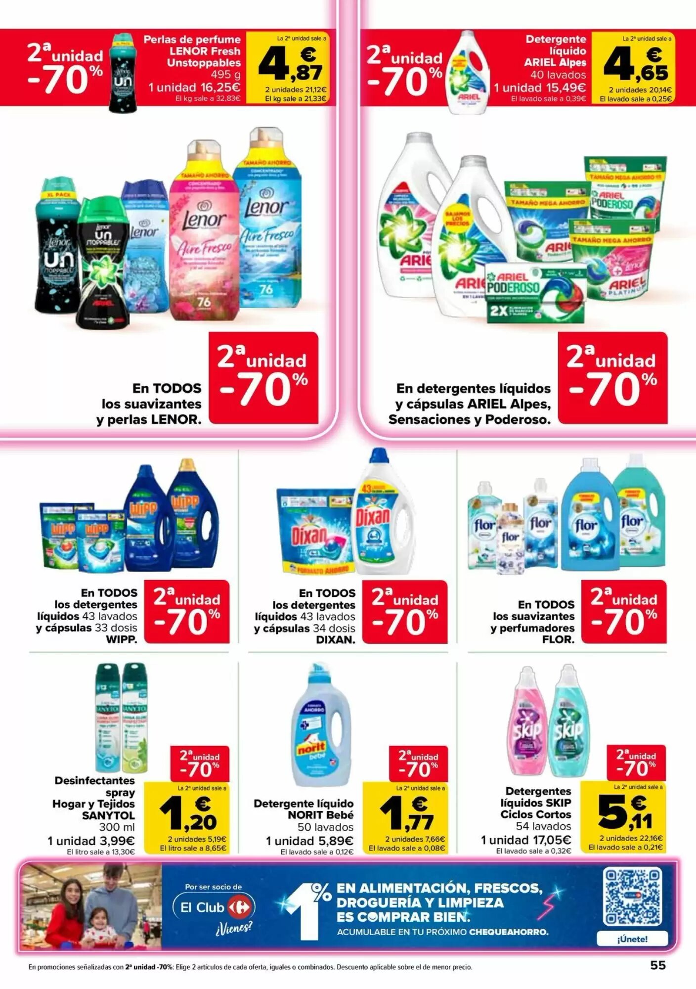 Folleto promocional de Carrefour válido desde el 28/07/2026 - Página 55.