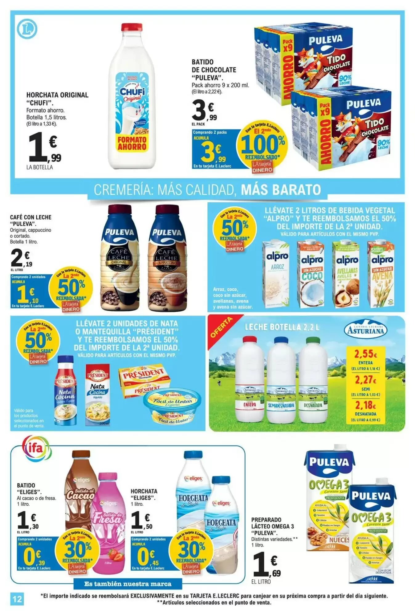Folleto promocional de E.Leclerc válido desde el 28/07/2026 - Página 12.