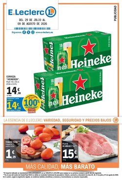 Folleto promocional de E.Leclerc válido desde el 28/07/2026