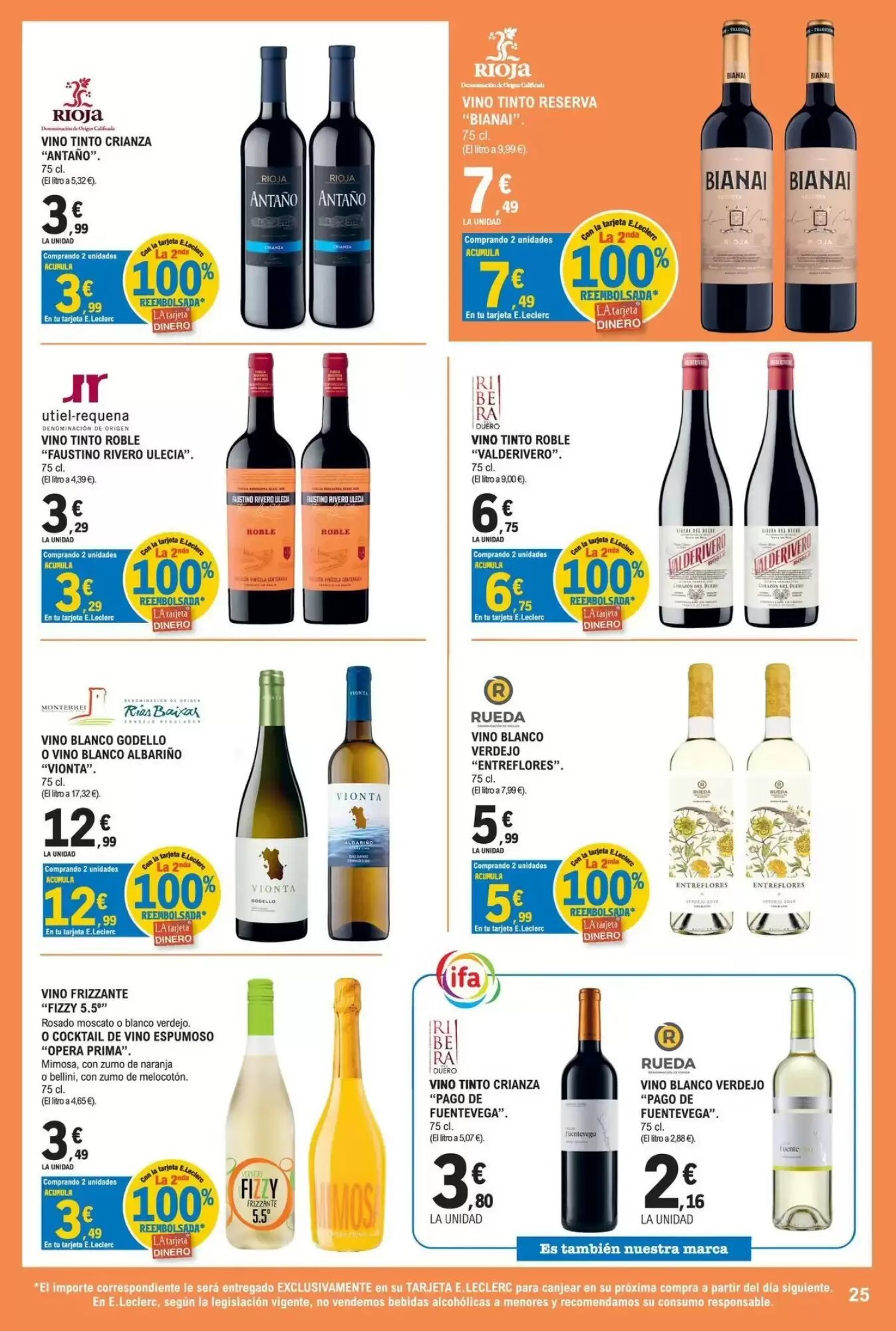 Folleto promocional de E.Leclerc válido desde el 28/07/2026 - Página 25.