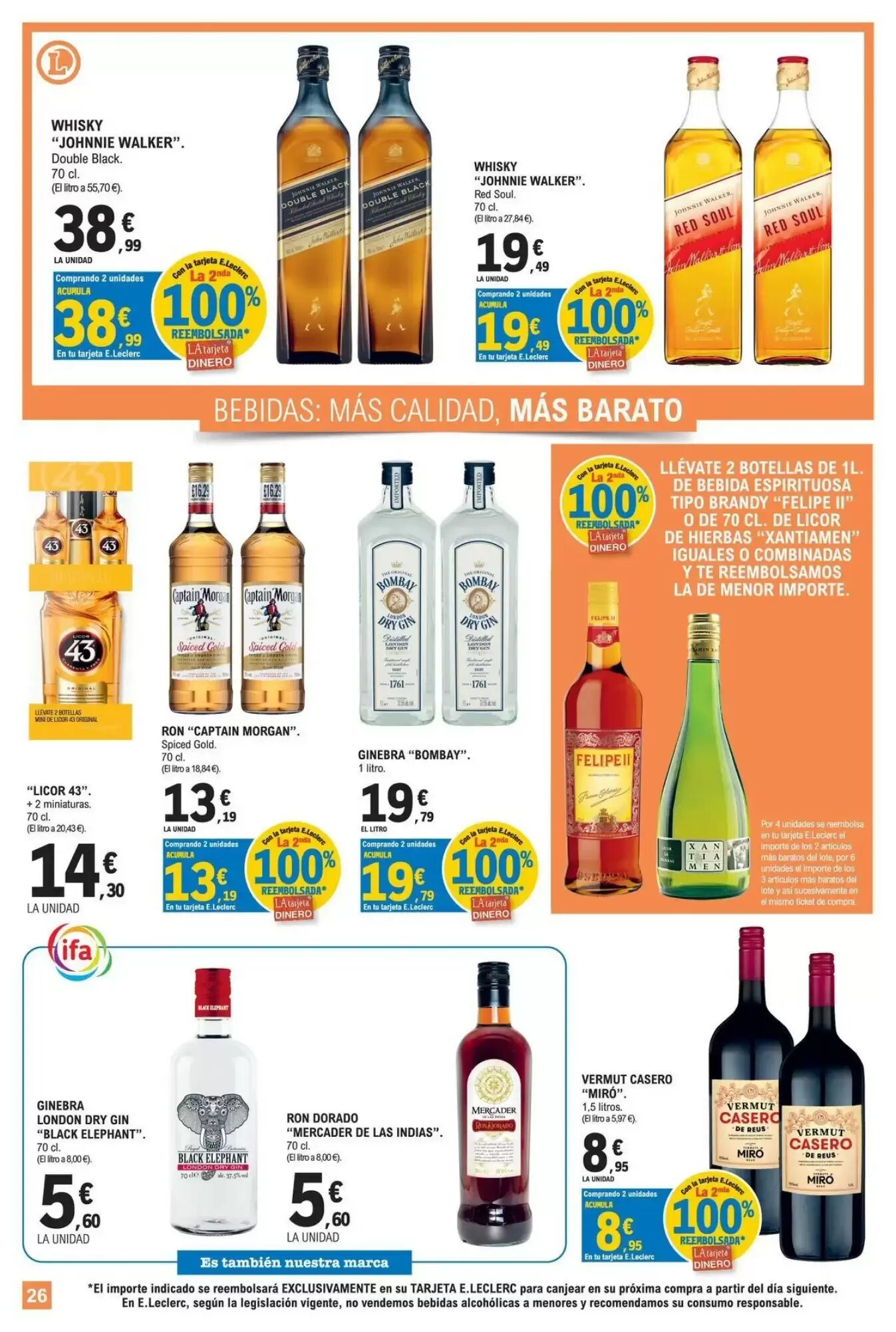 Folleto promocional de E.Leclerc válido desde el 28/07/2026 - Página 26.