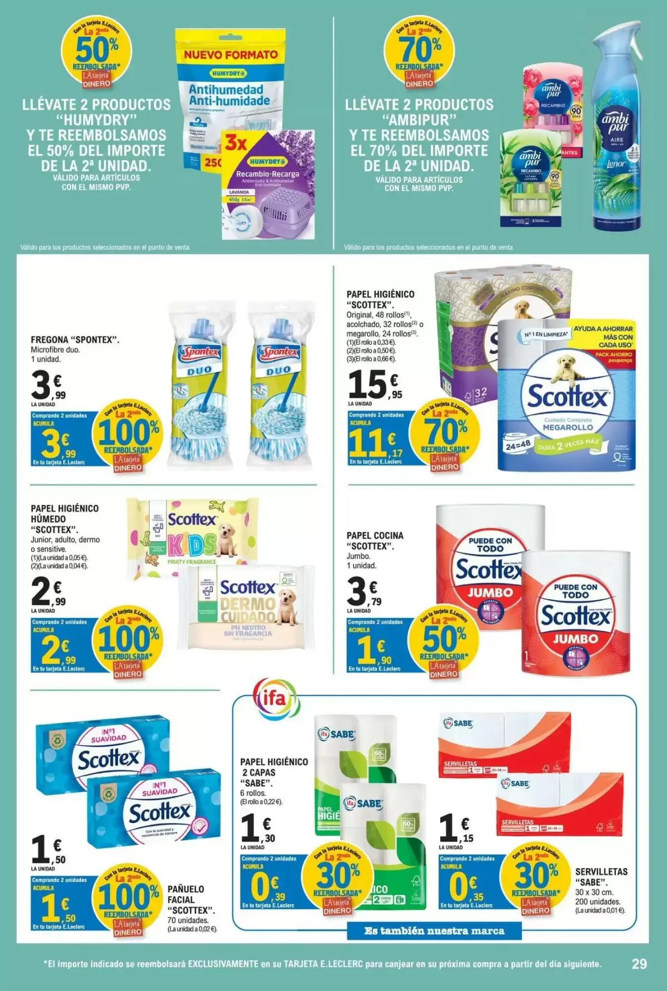Folleto promocional de E.Leclerc válido desde el 28/07/2026 - Página 29.