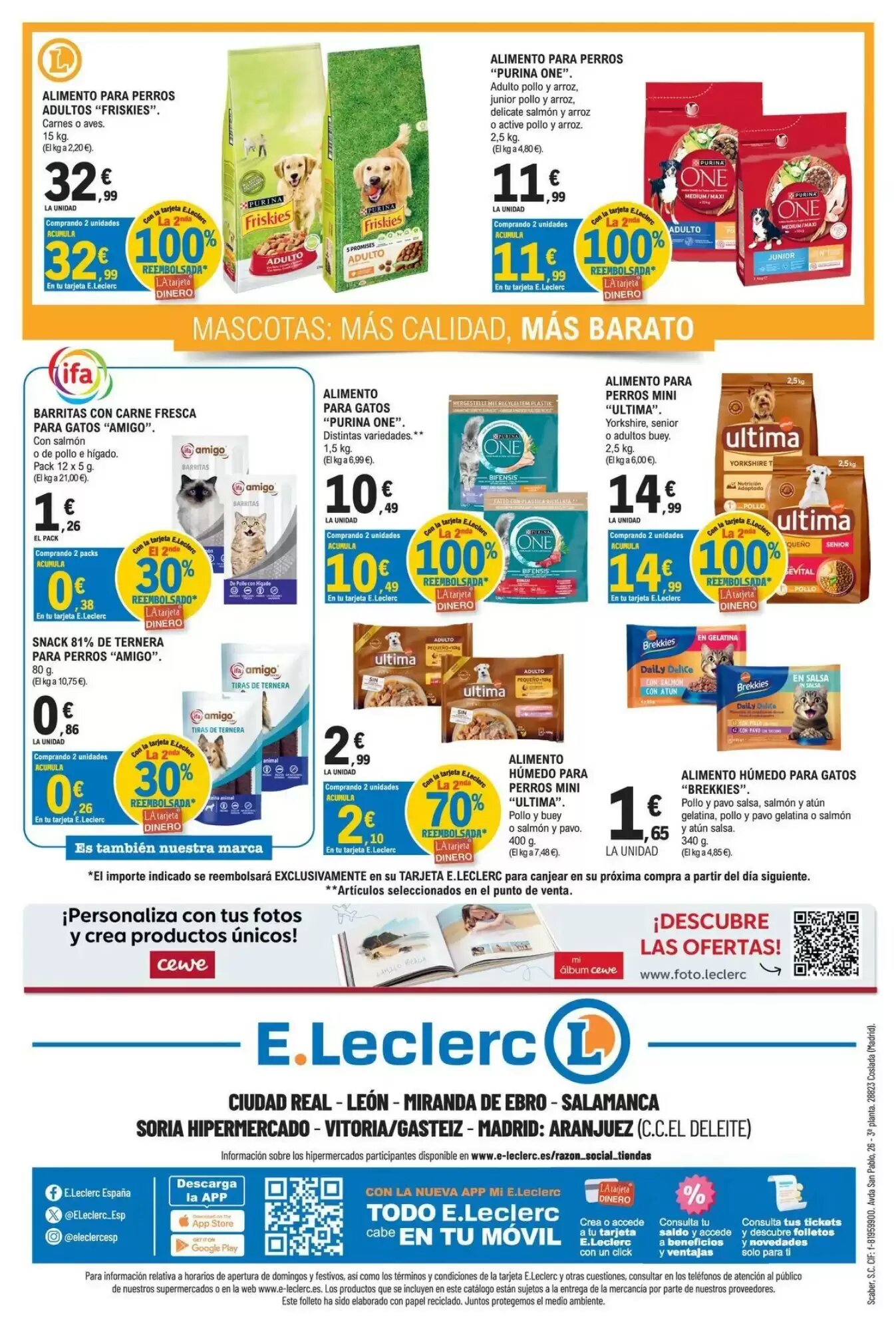 Folleto promocional de E.Leclerc válido desde el 28/07/2026 - Página 36.