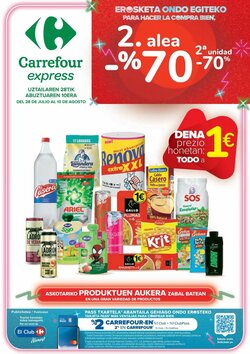 Folleto promocional de Carrefour válido desde el 28/07/2026