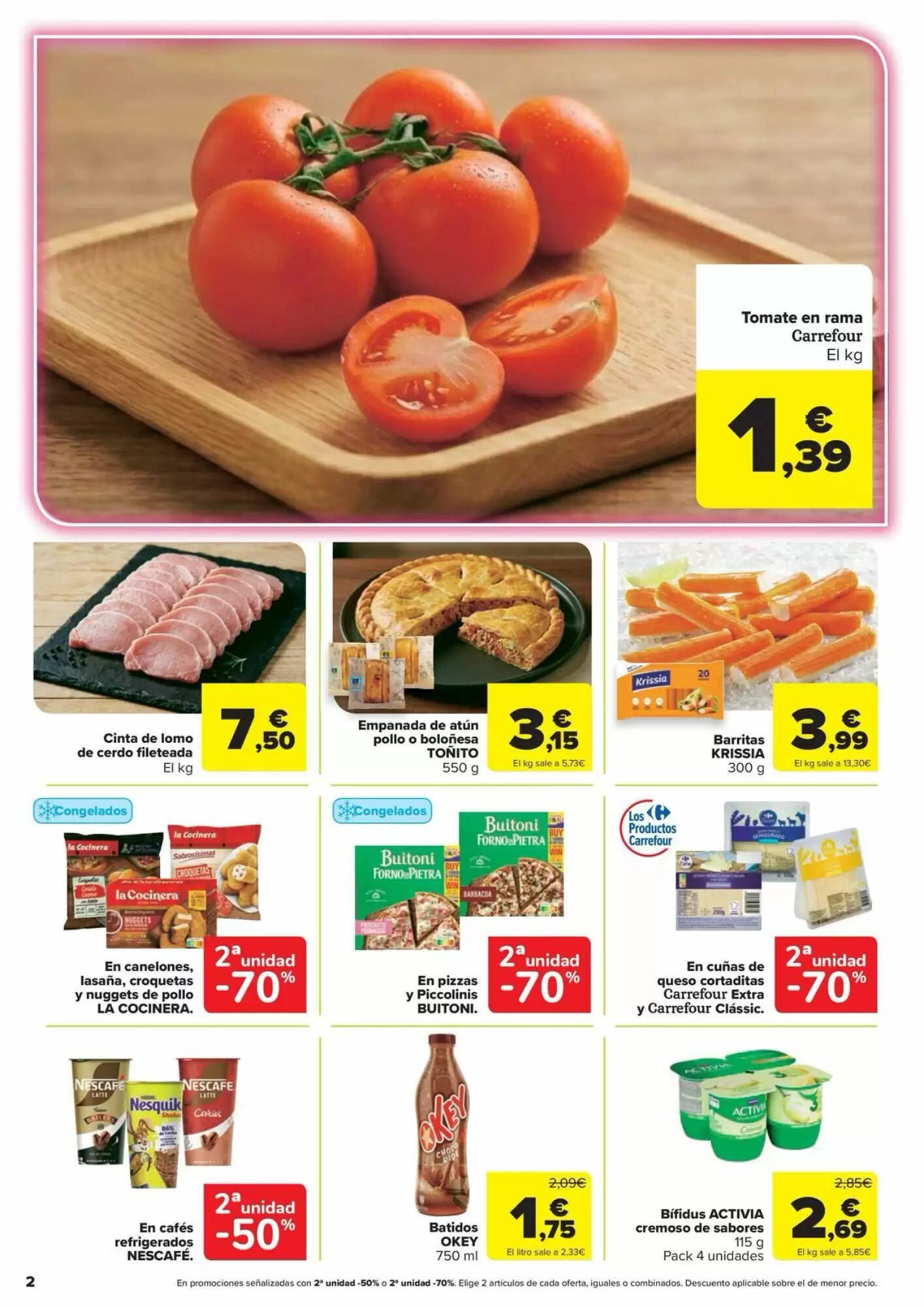 Folleto promocional de Carrefour válido desde el 28/07/2026 - Página 2.