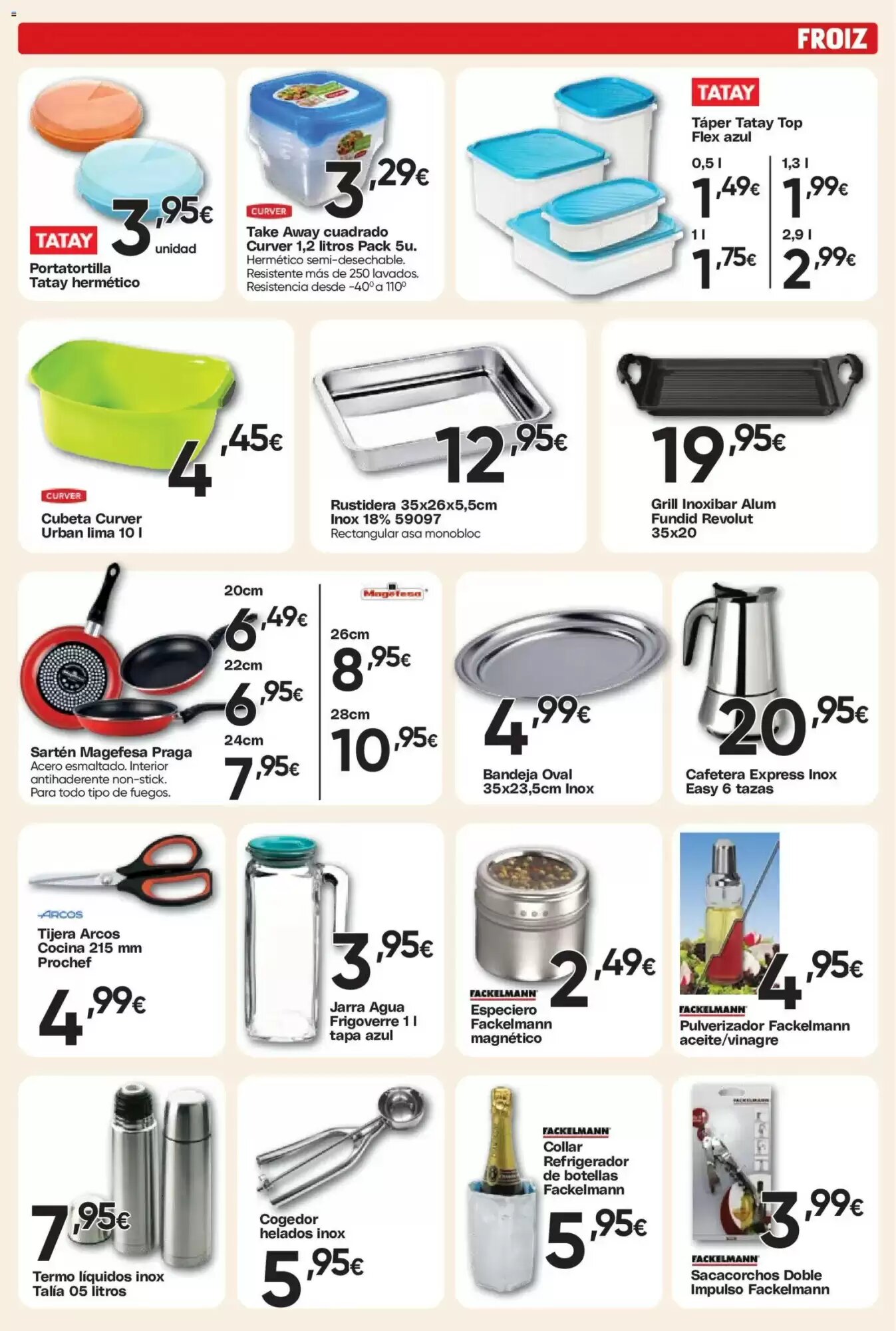 Folleto promocional de FROIZ válido desde el 28/07/2026 - Página 8.