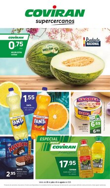 Folleto promocional de Coviran válido desde el 28/07/2026