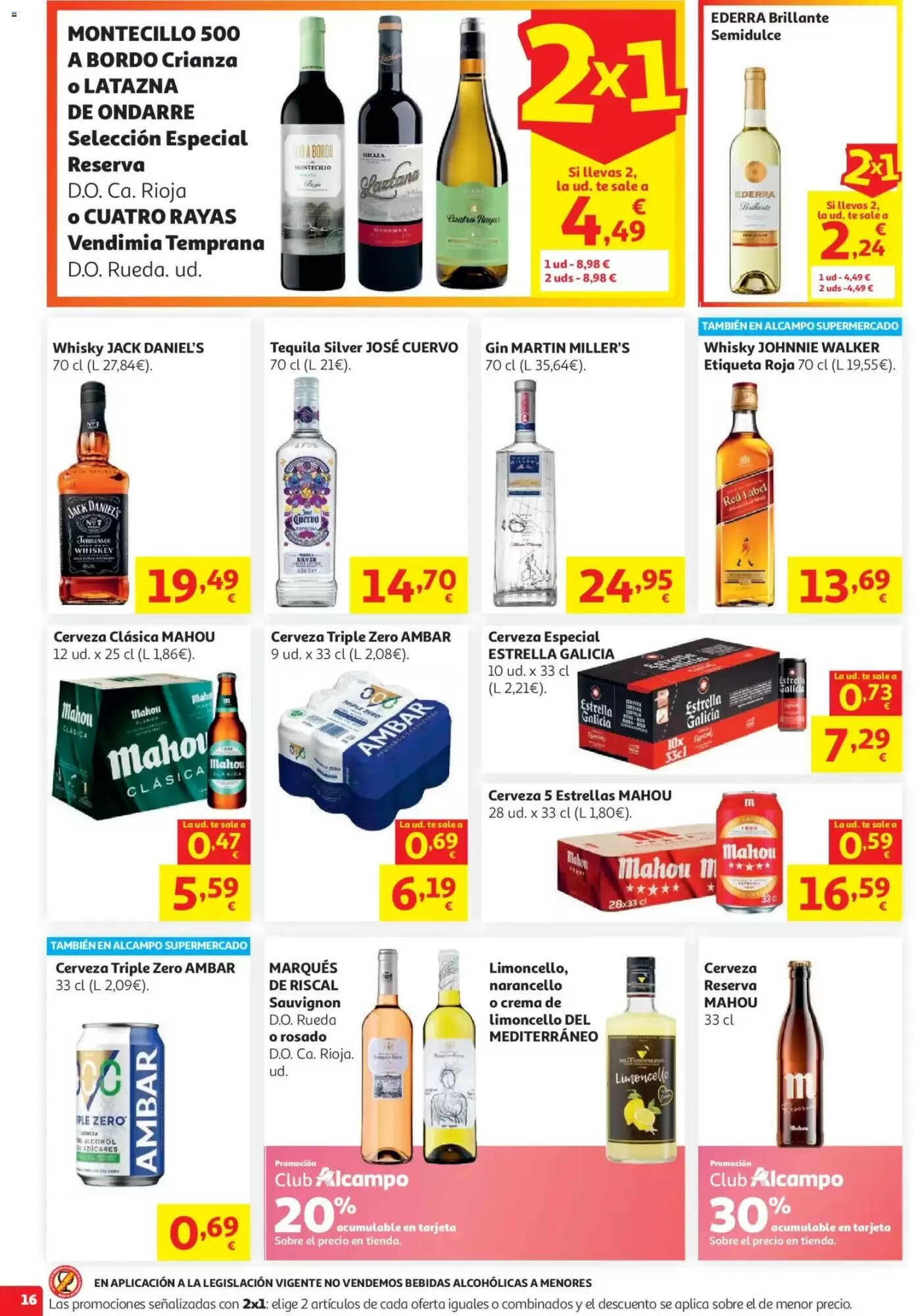 Folleto promocional de Alcampo válido desde el 29/07/2026 - Página 16.