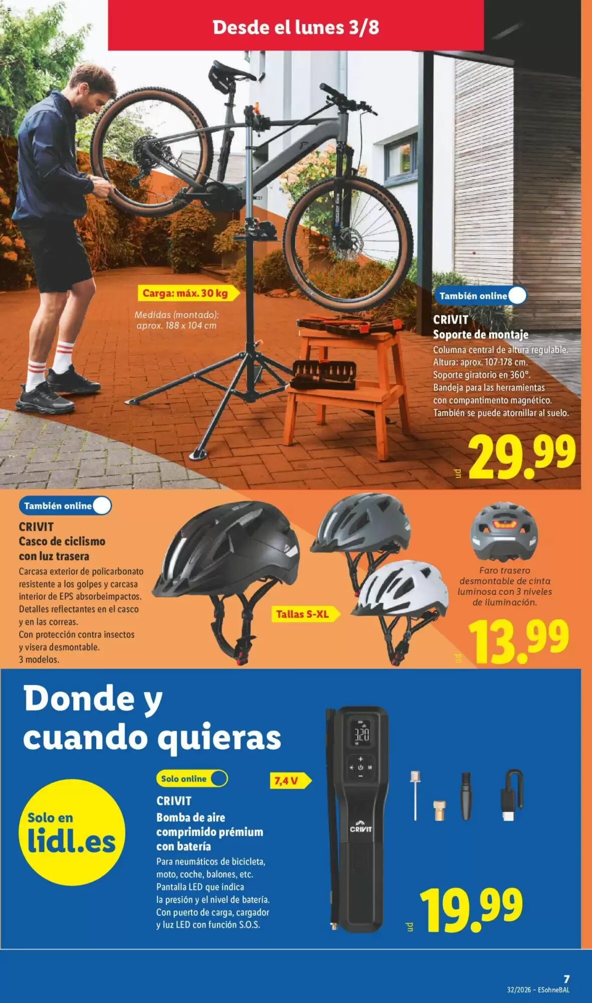 Folleto promocional de Lidl válido desde el 29/07/2026 - Página 13.