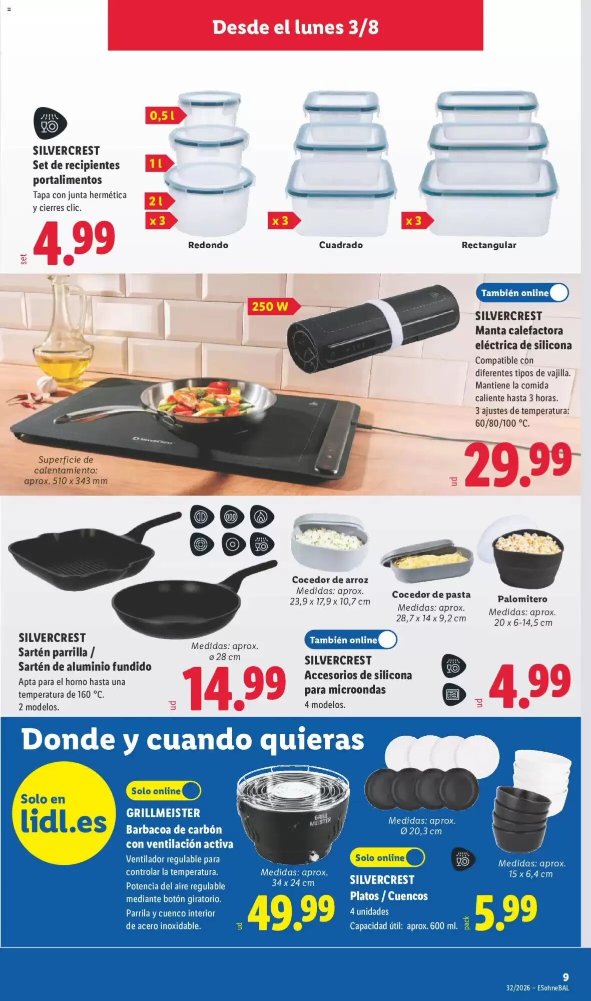 Folleto promocional de Lidl válido desde el 29/07/2026 - Página 19.