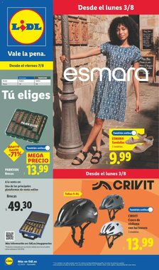 Folleto promocional de Lidl válido desde el 29/07/2026