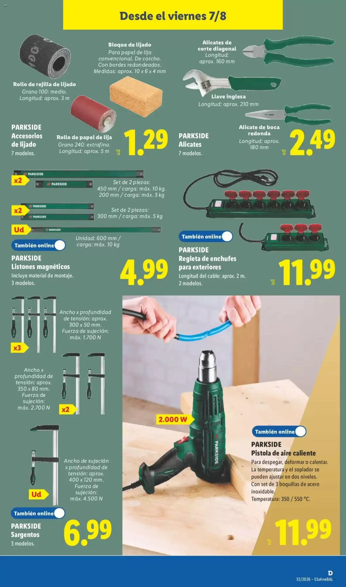 Folleto promocional de Lidl válido desde el 29/07/2026 - Página 23.