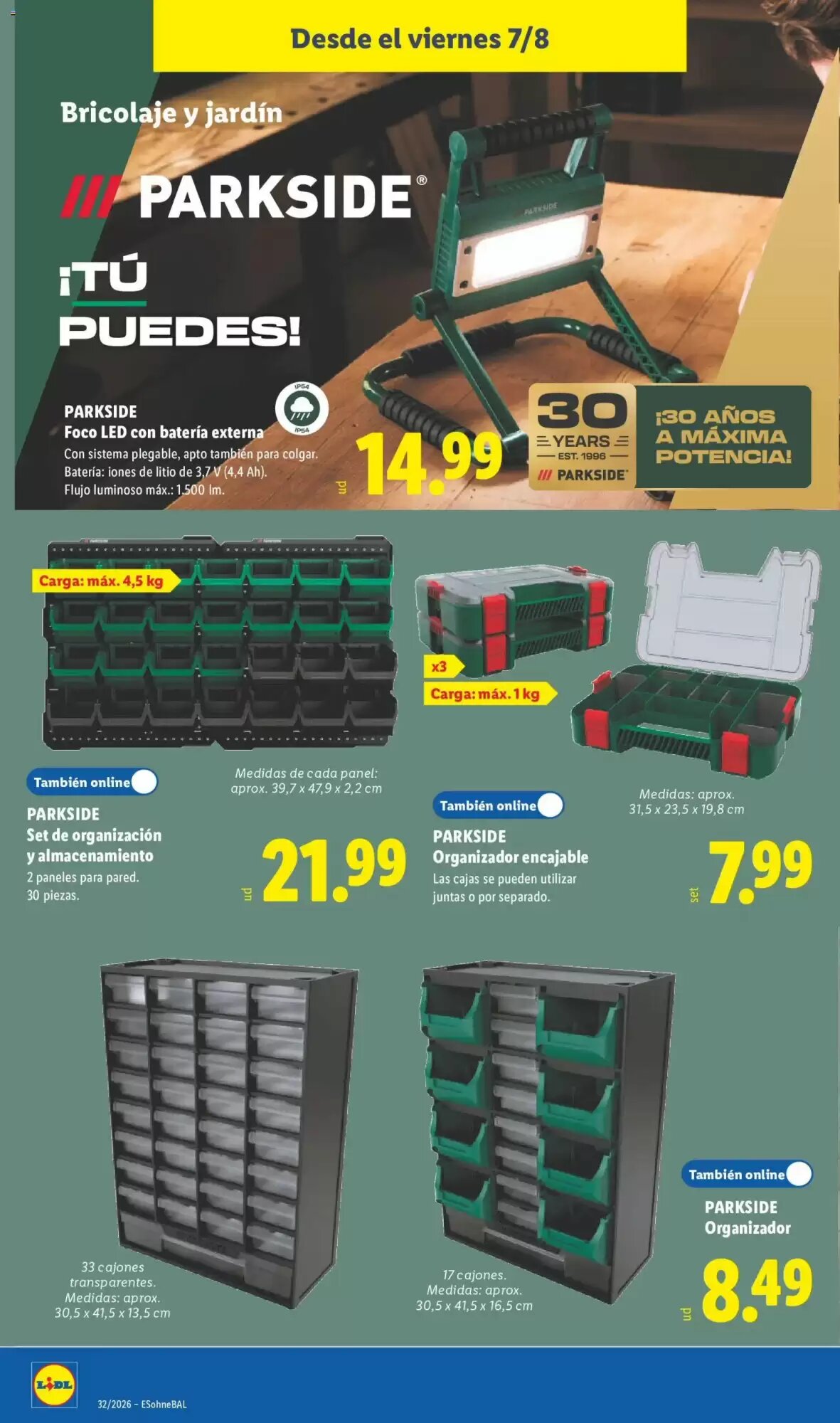 Folleto promocional de Lidl válido desde el 29/07/2026 - Página 24.
