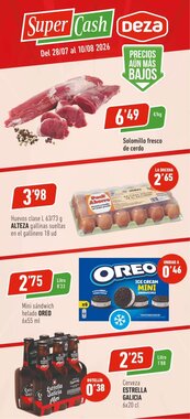 Folleto promocional de Supermercados Deza válido desde el 29/07/2026