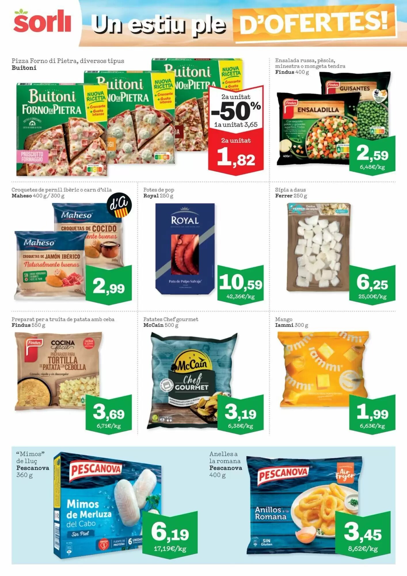 Folleto promocional de Sorli válido desde el 29/07/2026 - Página 14.