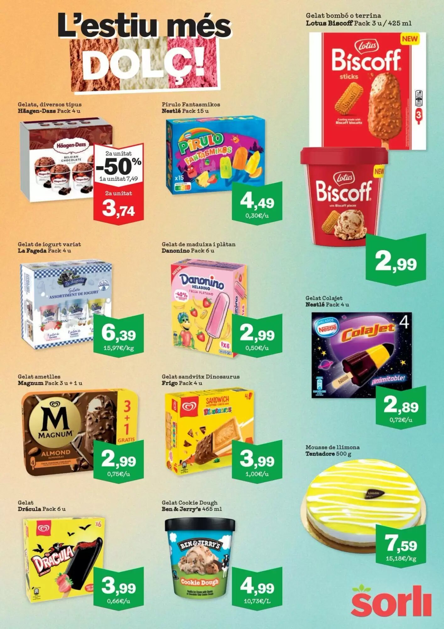 Folleto promocional de Sorli válido desde el 29/07/2026 - Página 15.