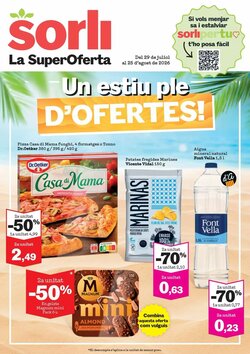 Folleto promocional de Sorli válido desde el 29/07/2026